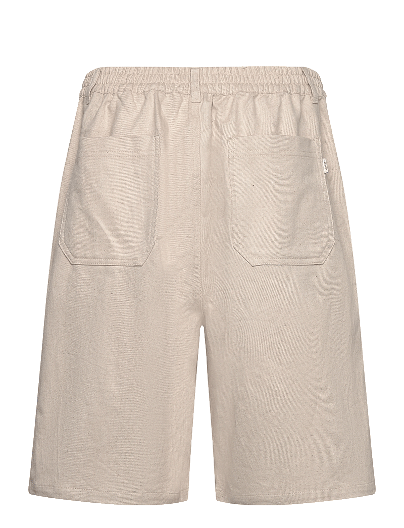 Les Deux - Johnny Casual Slub Twill Shorts - leinen-shorts - ivory - 1