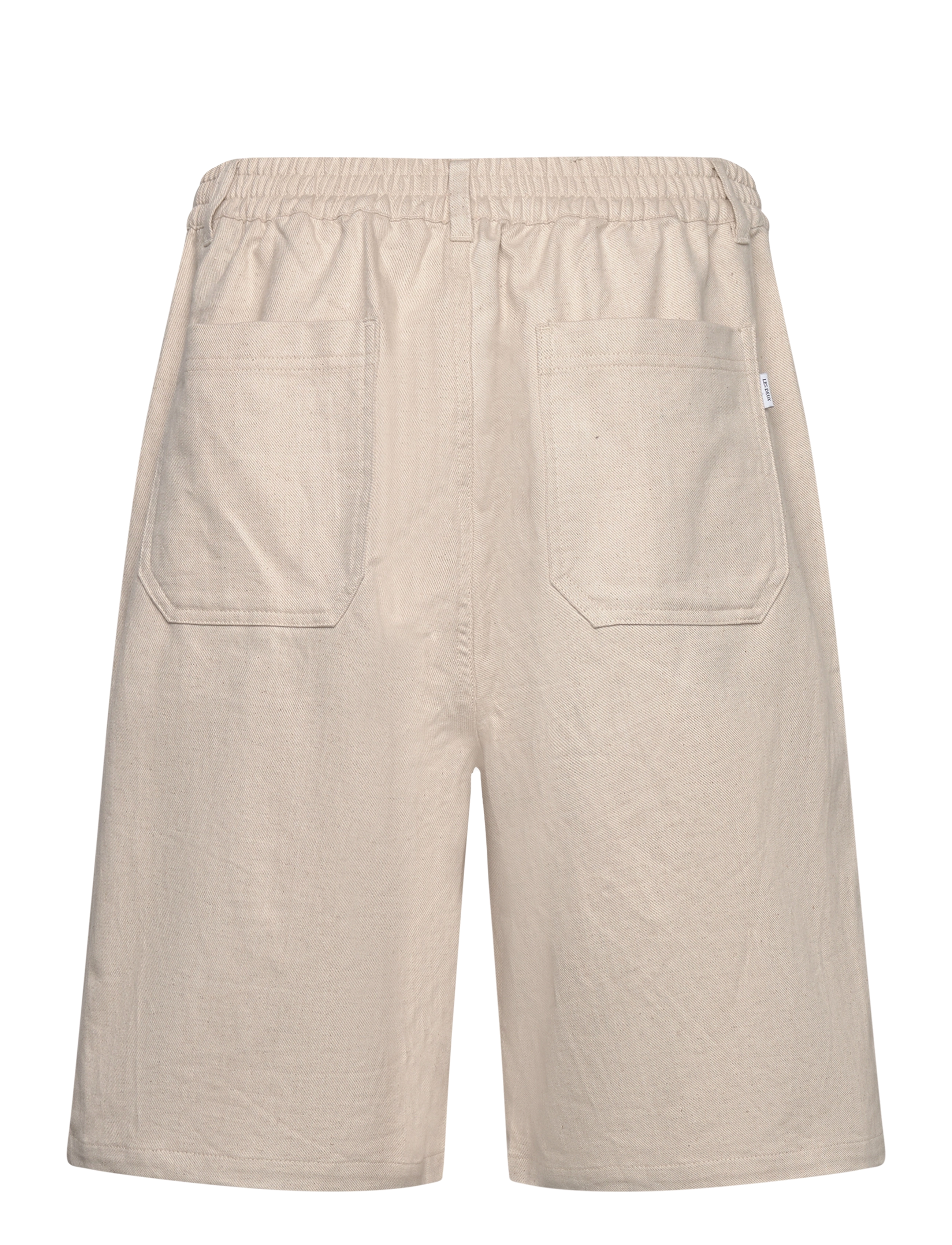Les Deux - Johnny Casual Slub Twill Shorts - ivory - 1
