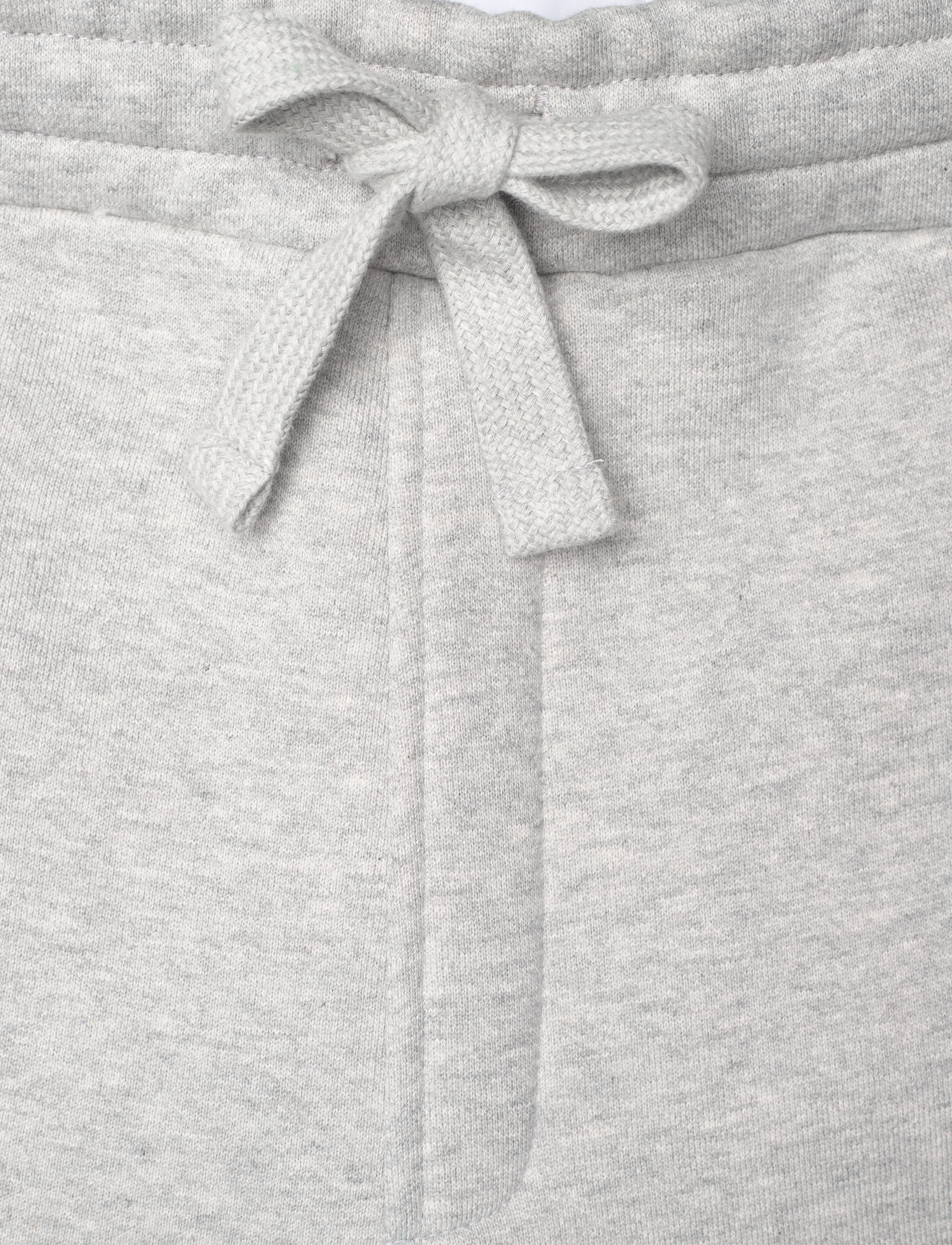Les Deux - Diego Sweatpants - light grey melange/white - 4