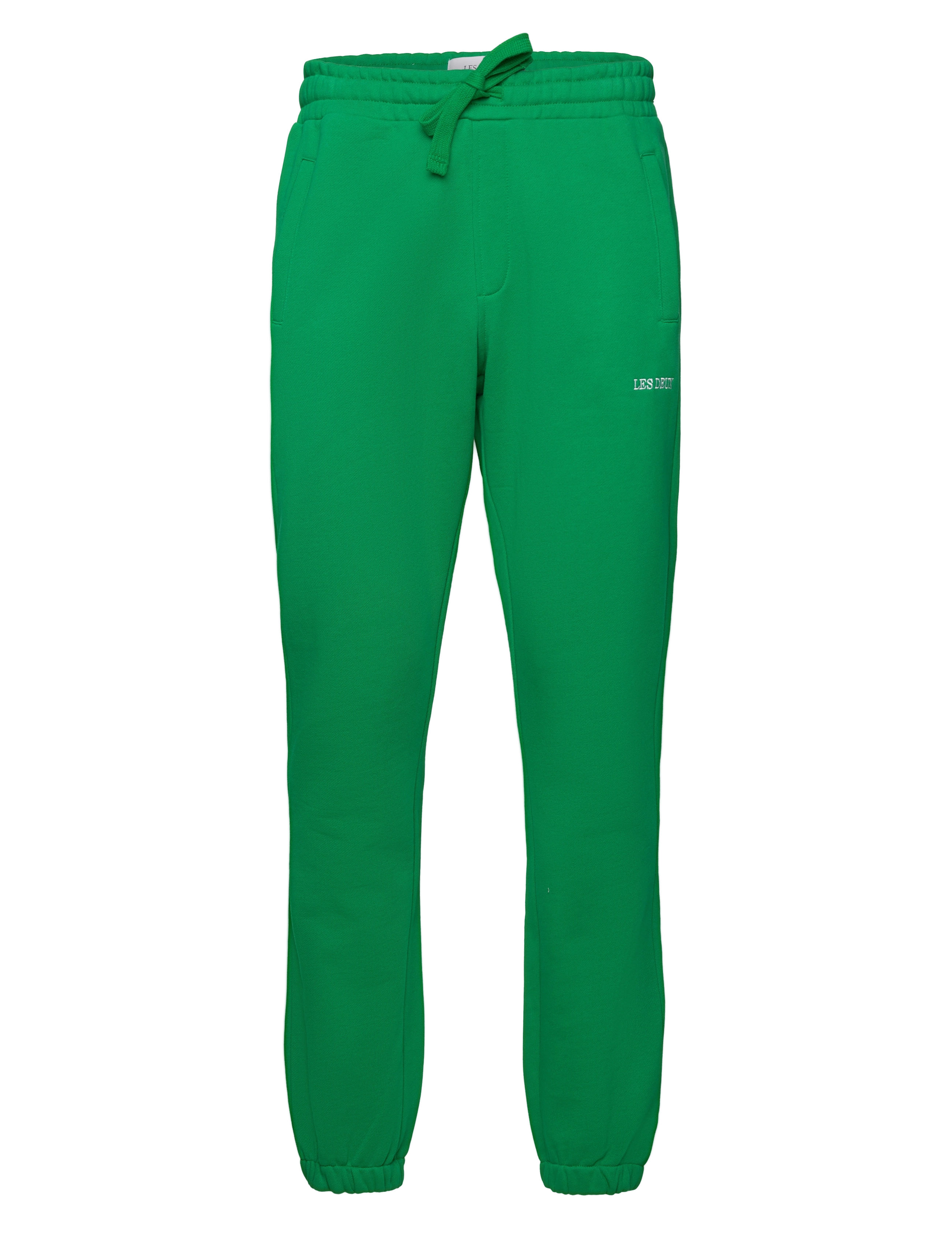 Les Deux - Diego Sweatpants - sports green/white - 0