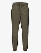 Jerry Ripstop Track Pants - OLIVE NIGHT