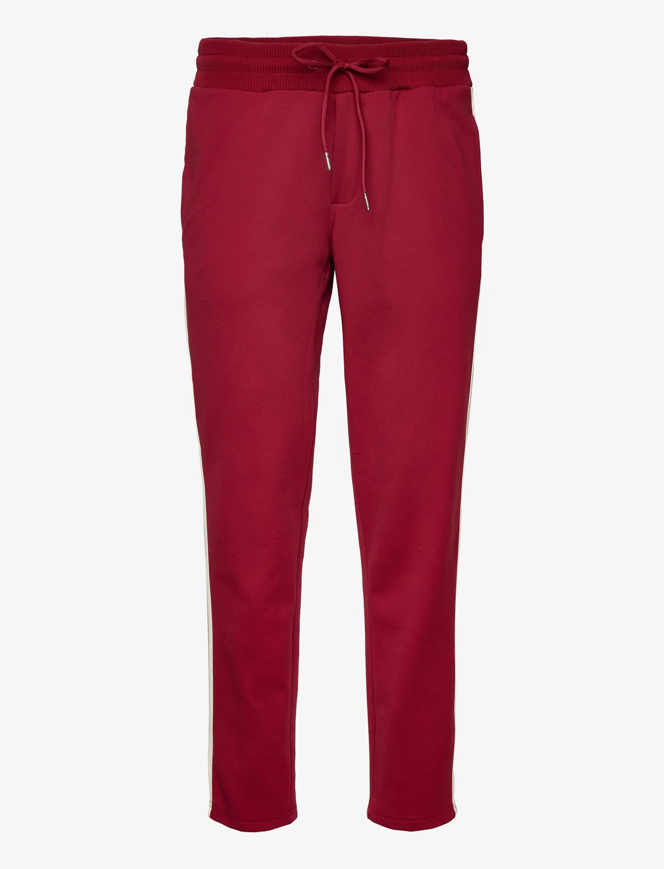 Les Deux - Sterling Track Pants - sweatpants & joggingbukser - burnt red/ivory - 0