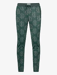 Les Deux - Ballier Jacquard Track Pants - sportinės kelnės - pine green/ivory - 0