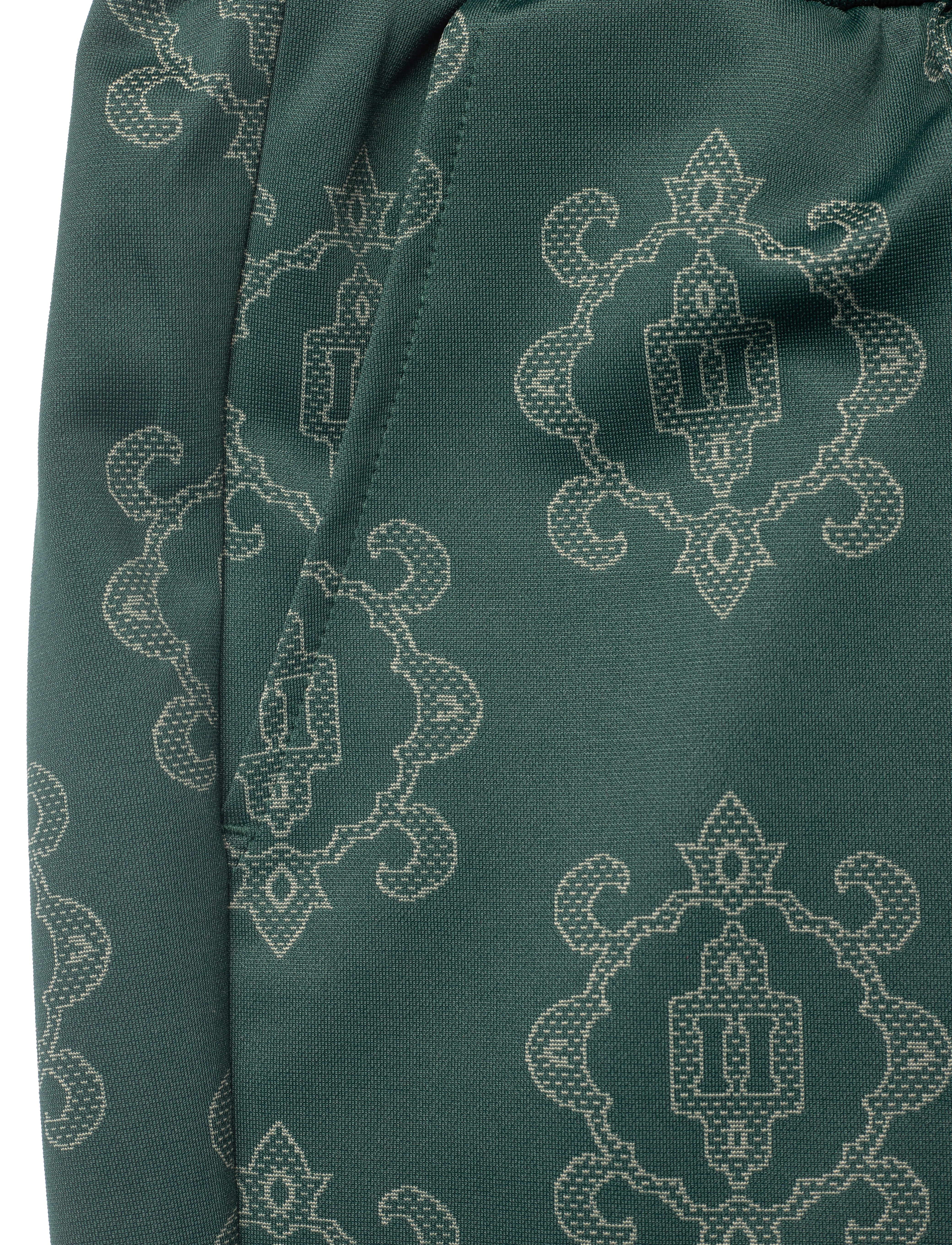 Les Deux - Ballier Jacquard Track Pants - pine green/ivory - 2