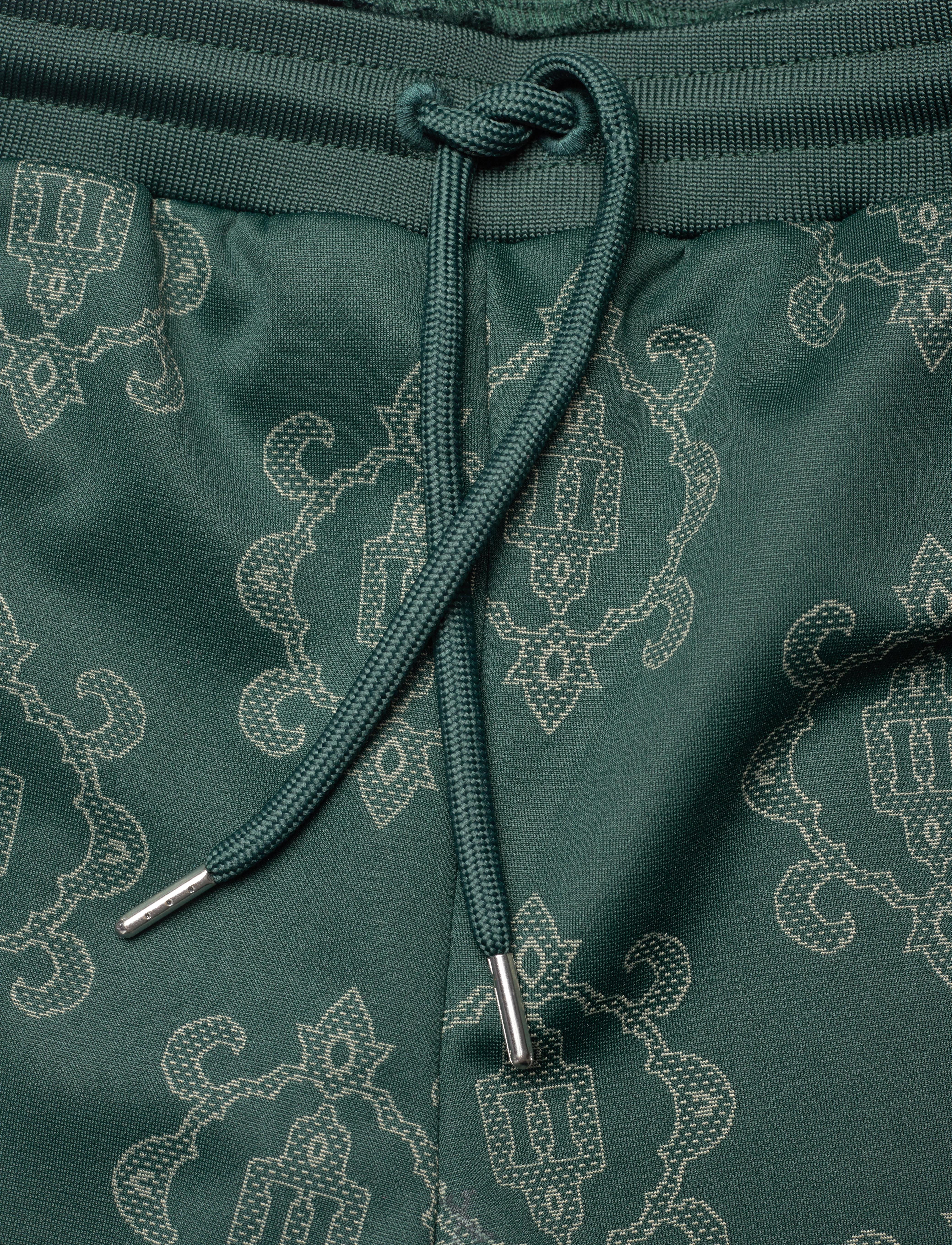 Les Deux - Ballier Jacquard Track Pants - pine green/ivory - 3