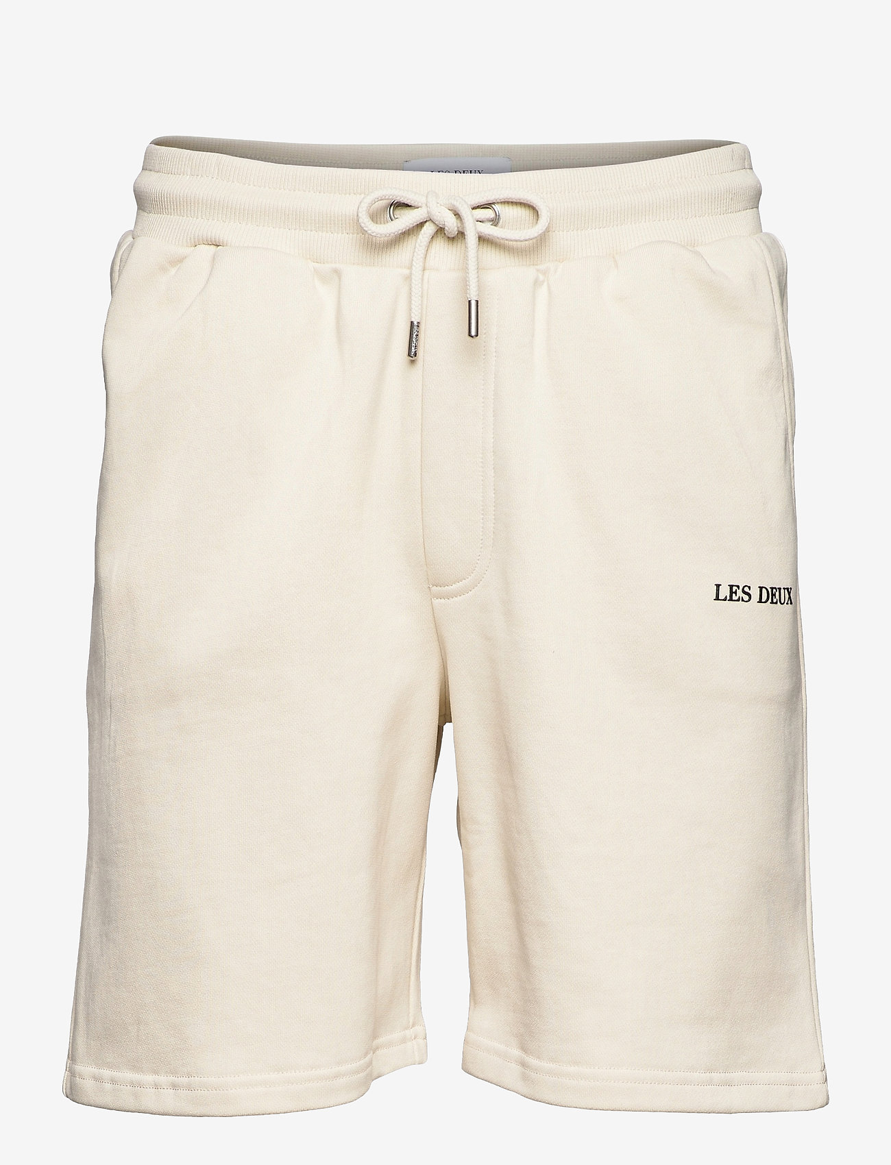 Les Deux - Lens Sweatshorts - ivory/black - 0