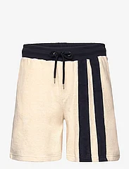 Les Deux - Javier Towel Sports Shorts - shorts - ivory/dark navy - 0