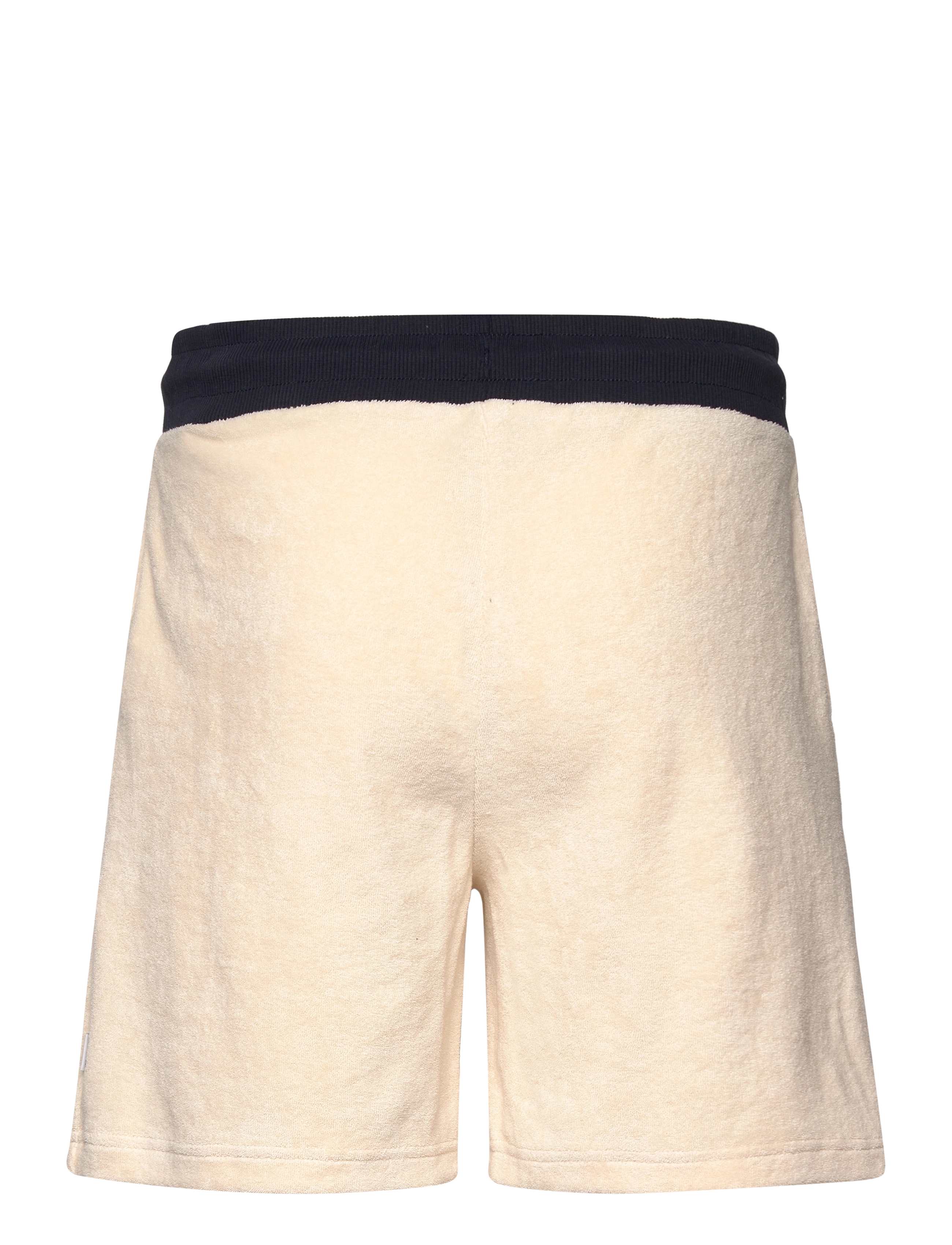 Les Deux - Javier Towel Sports Shorts - ivory/dark navy - 1