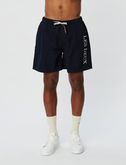 Les Deux - Les Deux Logo Swim Shorts - badbyxor - dark navy/ivory - 2