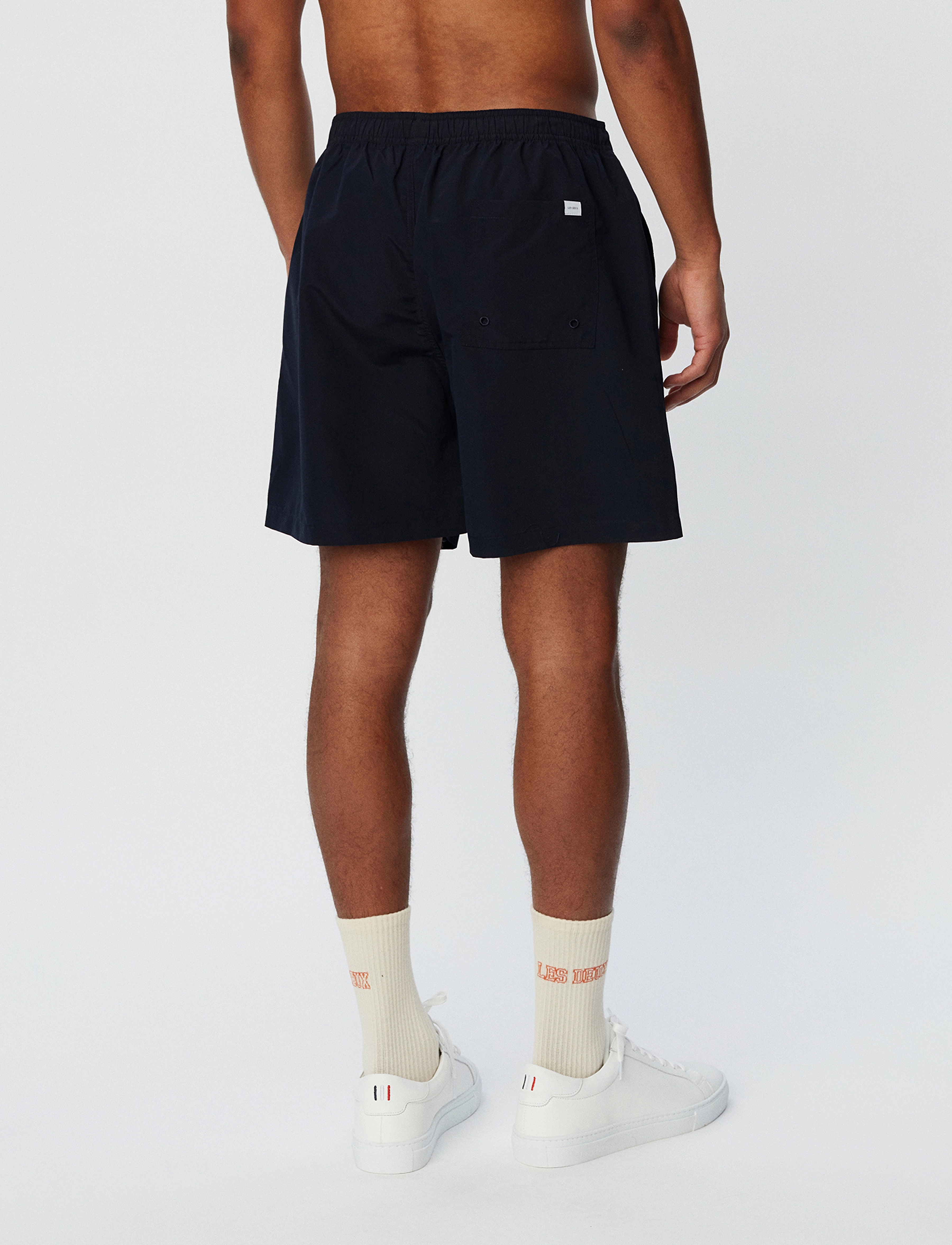 Les Deux - Les Deux Logo Swim Shorts - dark navy/ivory - 3