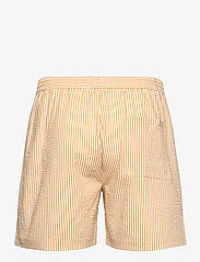 Les Deux - Stan Stripe Seersucker Swim Shorts - nordischer stil - mustard yellow/light ivory - 2
