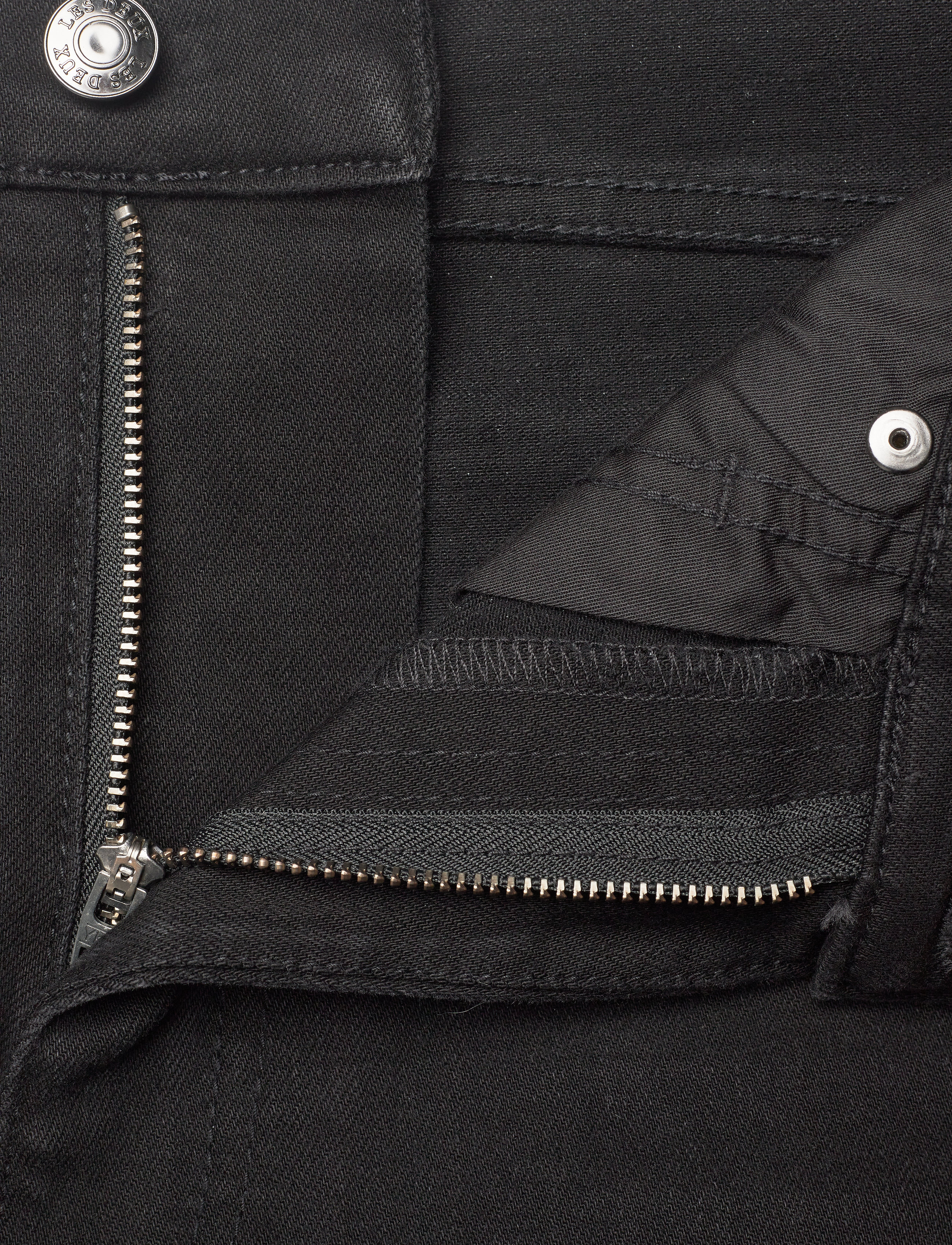 Les Deux - Reed Slim Fit Jeans - slim jeans - black denim - 3