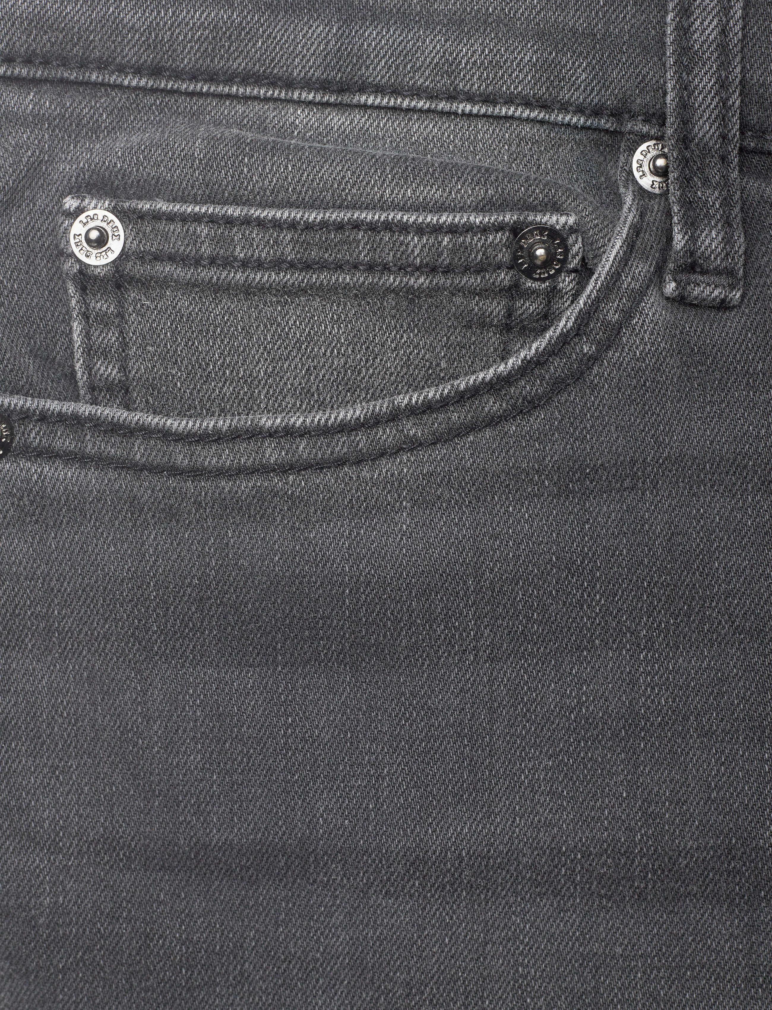 Les Deux - Reed Slim Fit Jeans - slim jeans - black washed denim - 2