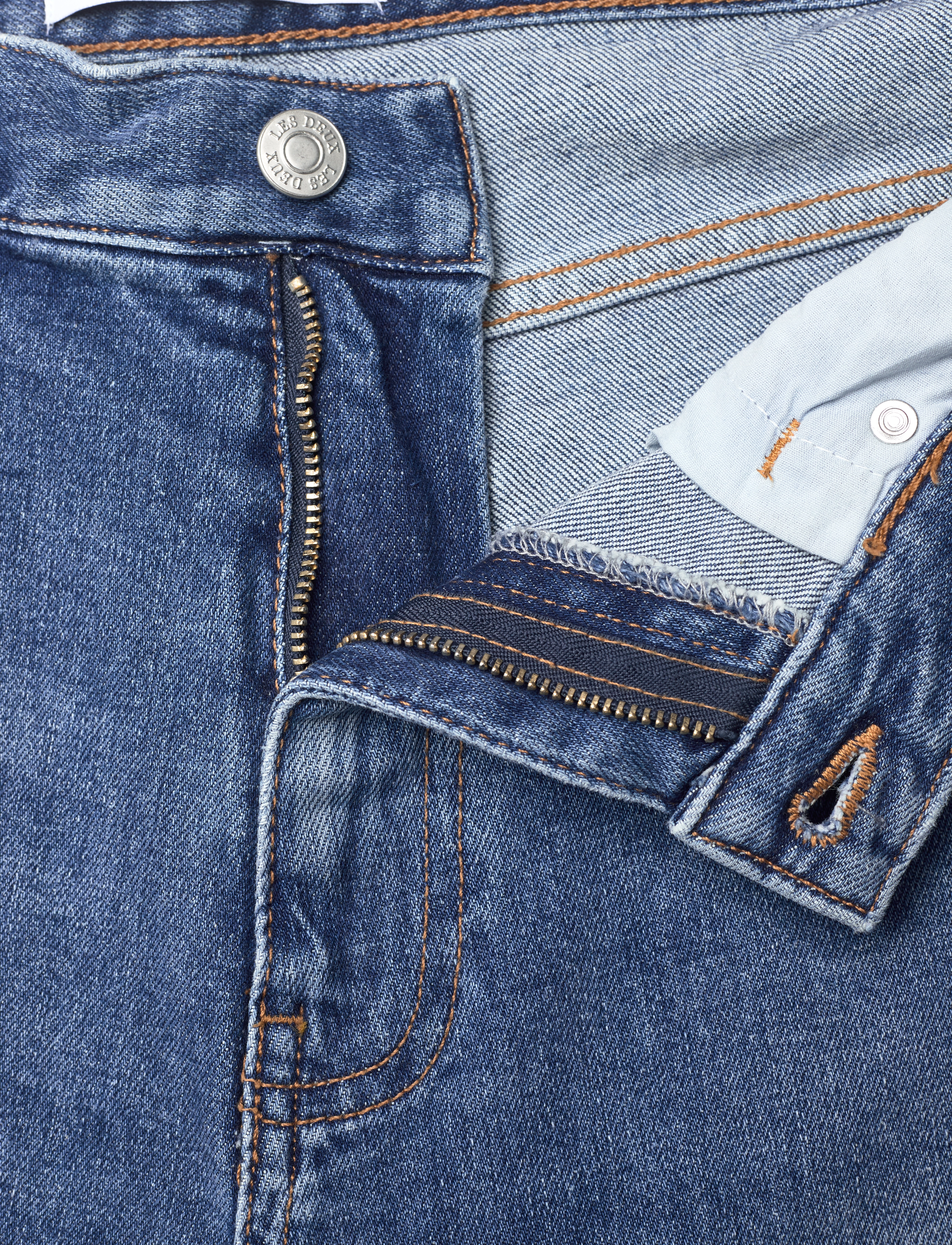 Les Deux - Russell Regular Fit Jeans - tree year worn wash - 3