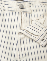 Les Deux - Ryder Stripe Pants - loose jeans - ivory/dark navy - 4