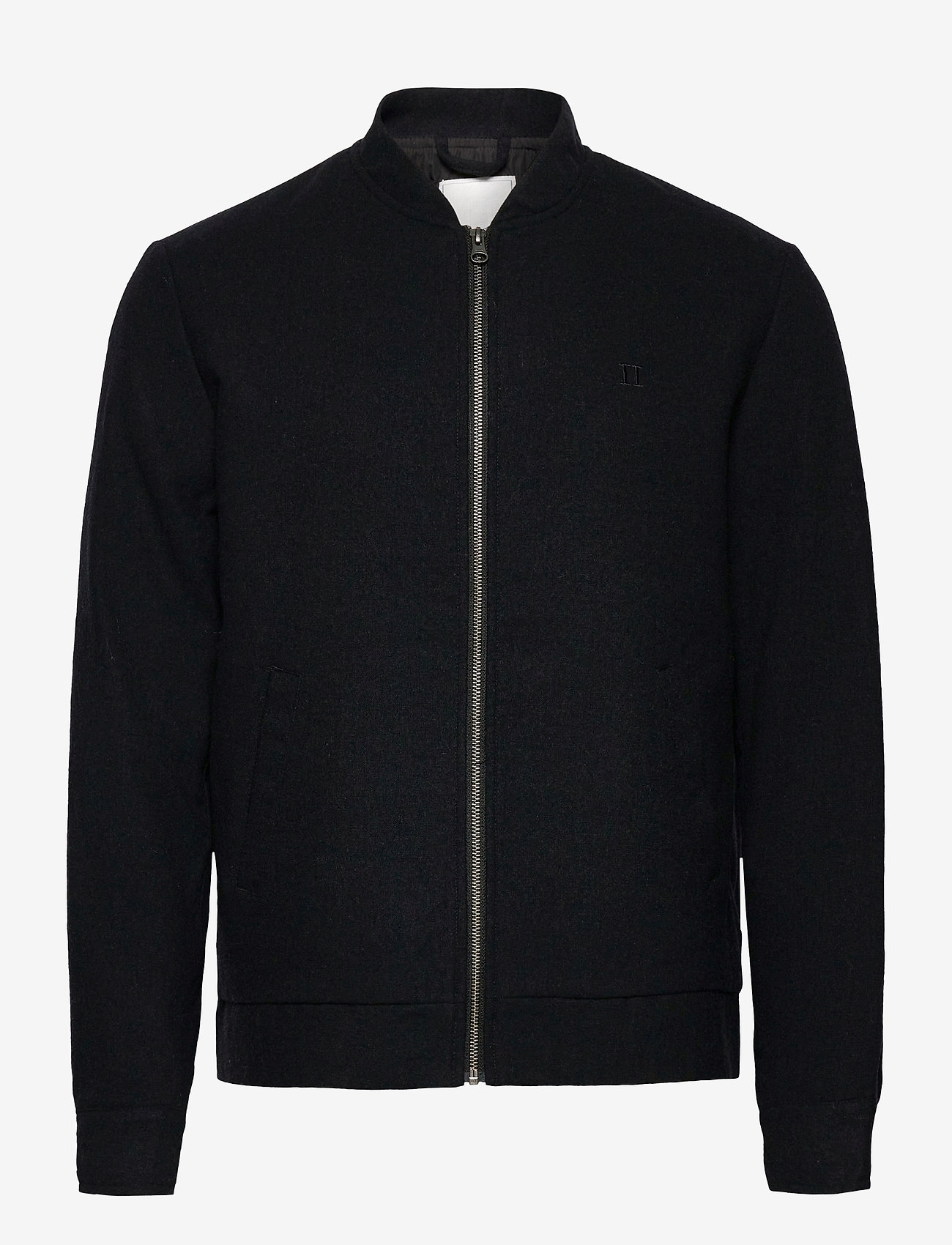 Les Deux - Marshall Wool Bomber Jacket - dark navy - 0