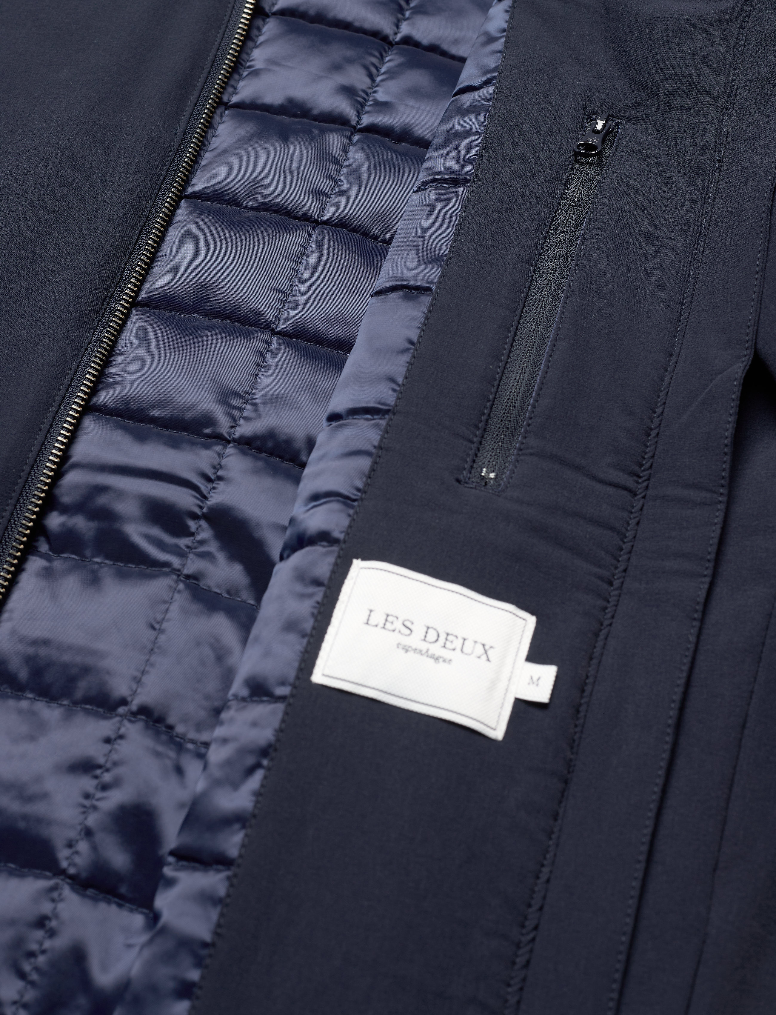 Les Deux - Antoine Nylon Jacket - dark navy - 3