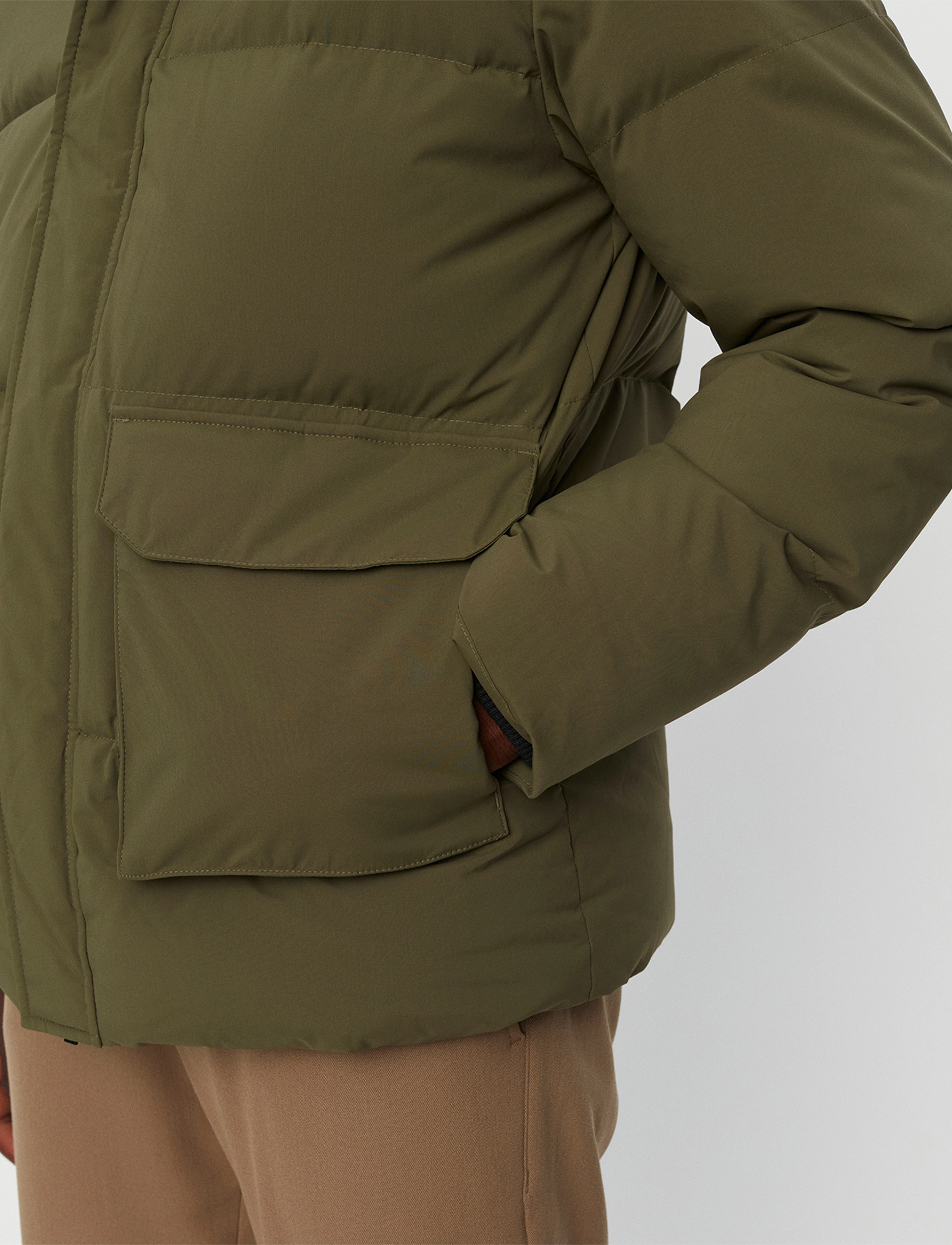 Les Deux - Maddox Down Jacket - olive night - 3