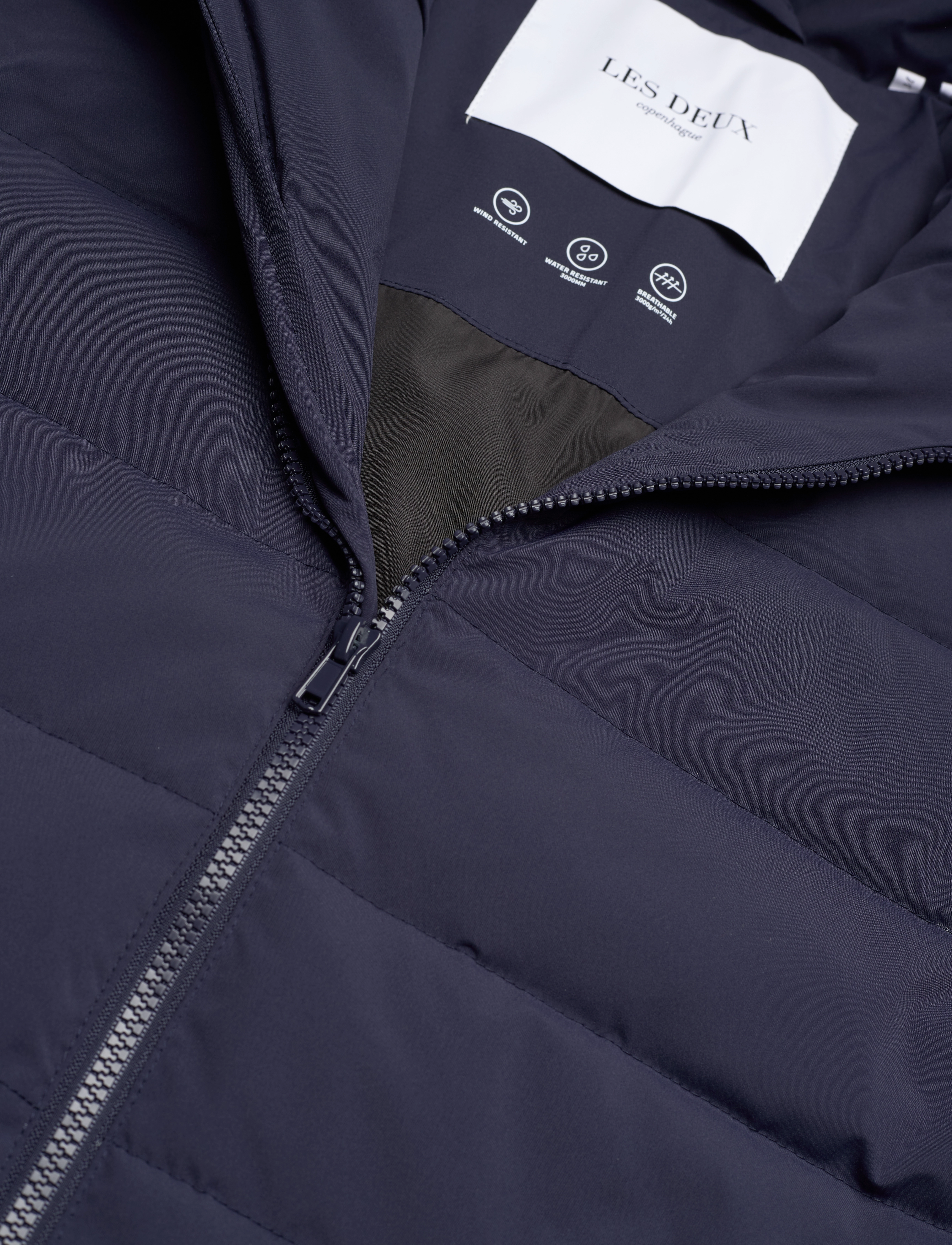 Les Deux - Mattis Puffer Jacket - dark navy - 2