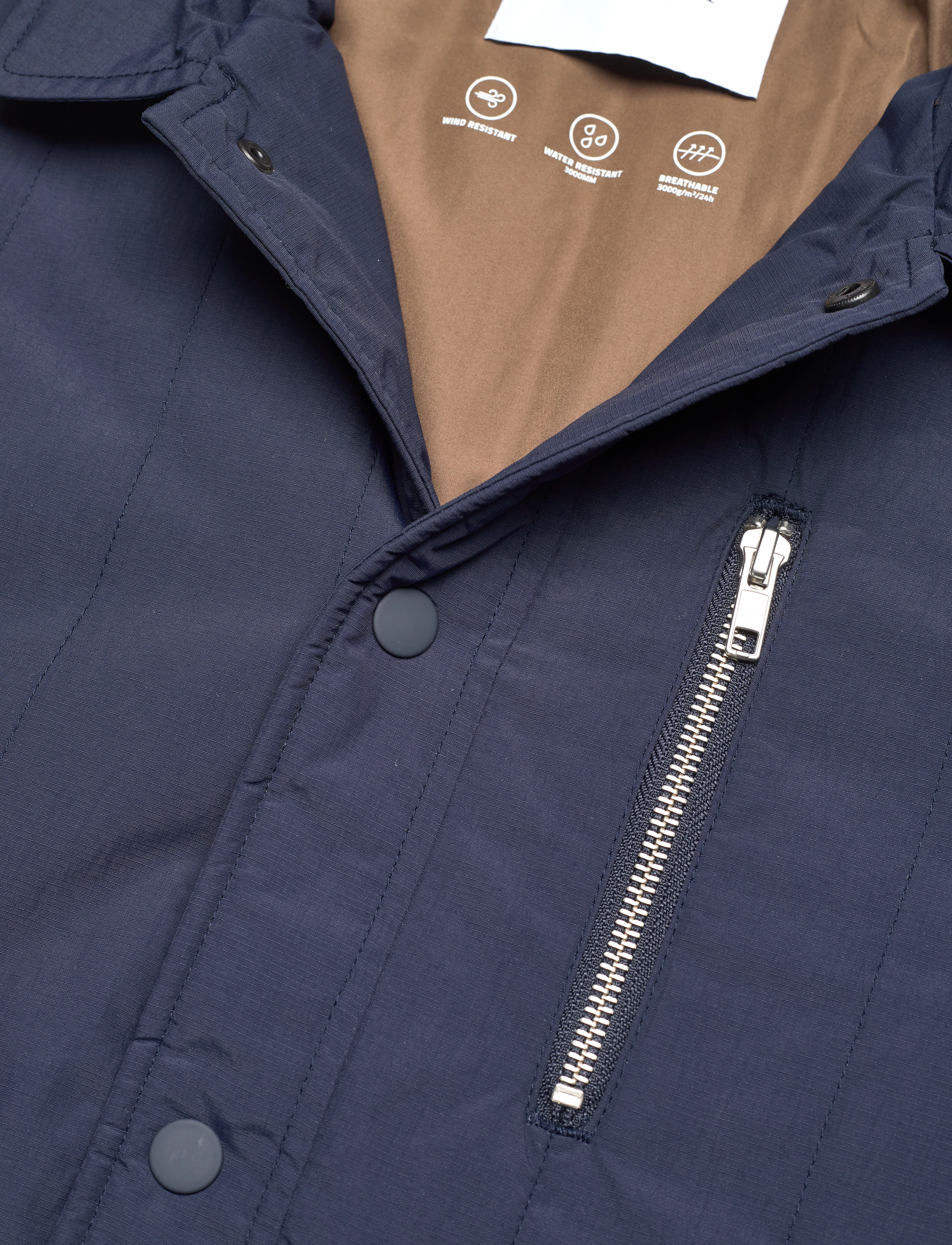 Les Deux - Niles Ripstop Jacket - dark navy - 4