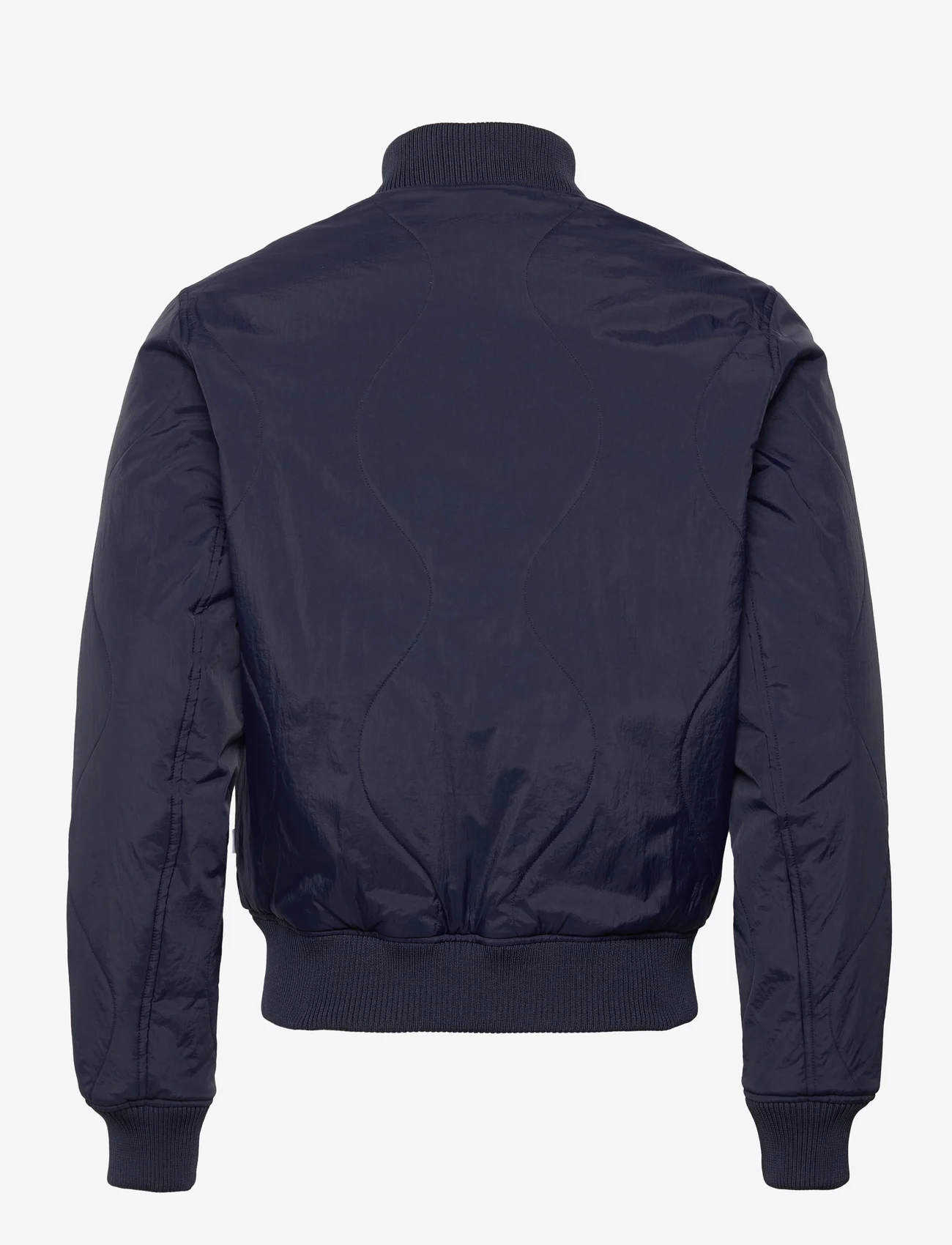 Les Deux - Norman Quilted Bomber Jacket - pavasarinės striukės - dark navy - 1