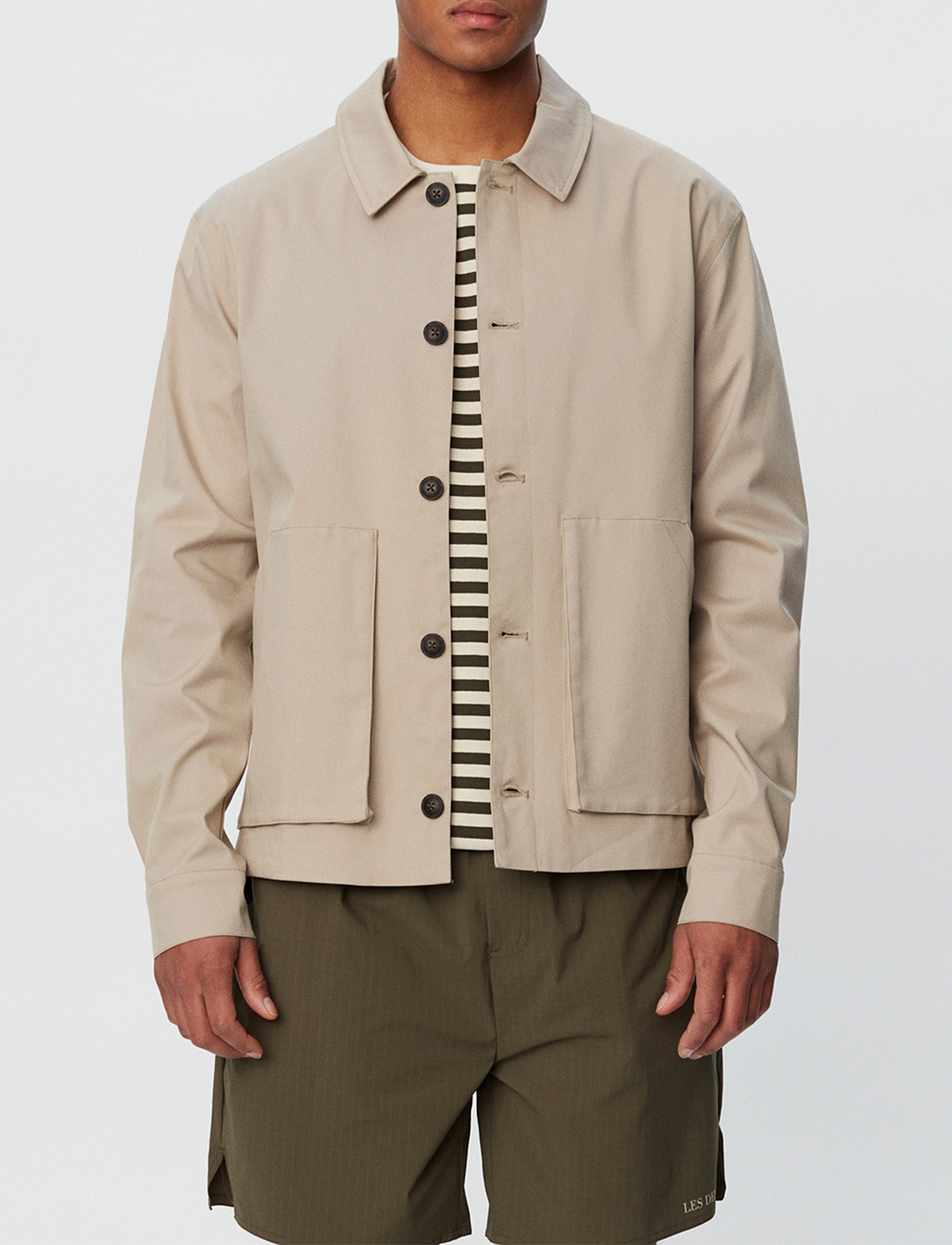 Les Deux - Maine Hybrid Jacket - dark sand - 2