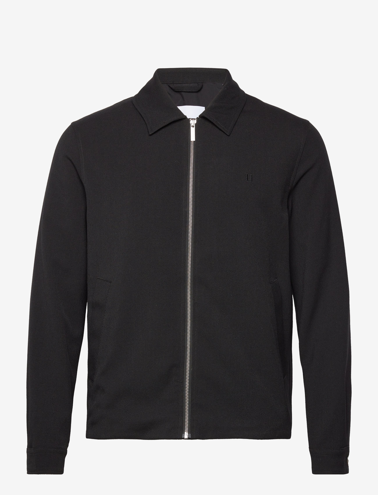 Les Deux - Como Mélange Coach Jacket - black melange - 0