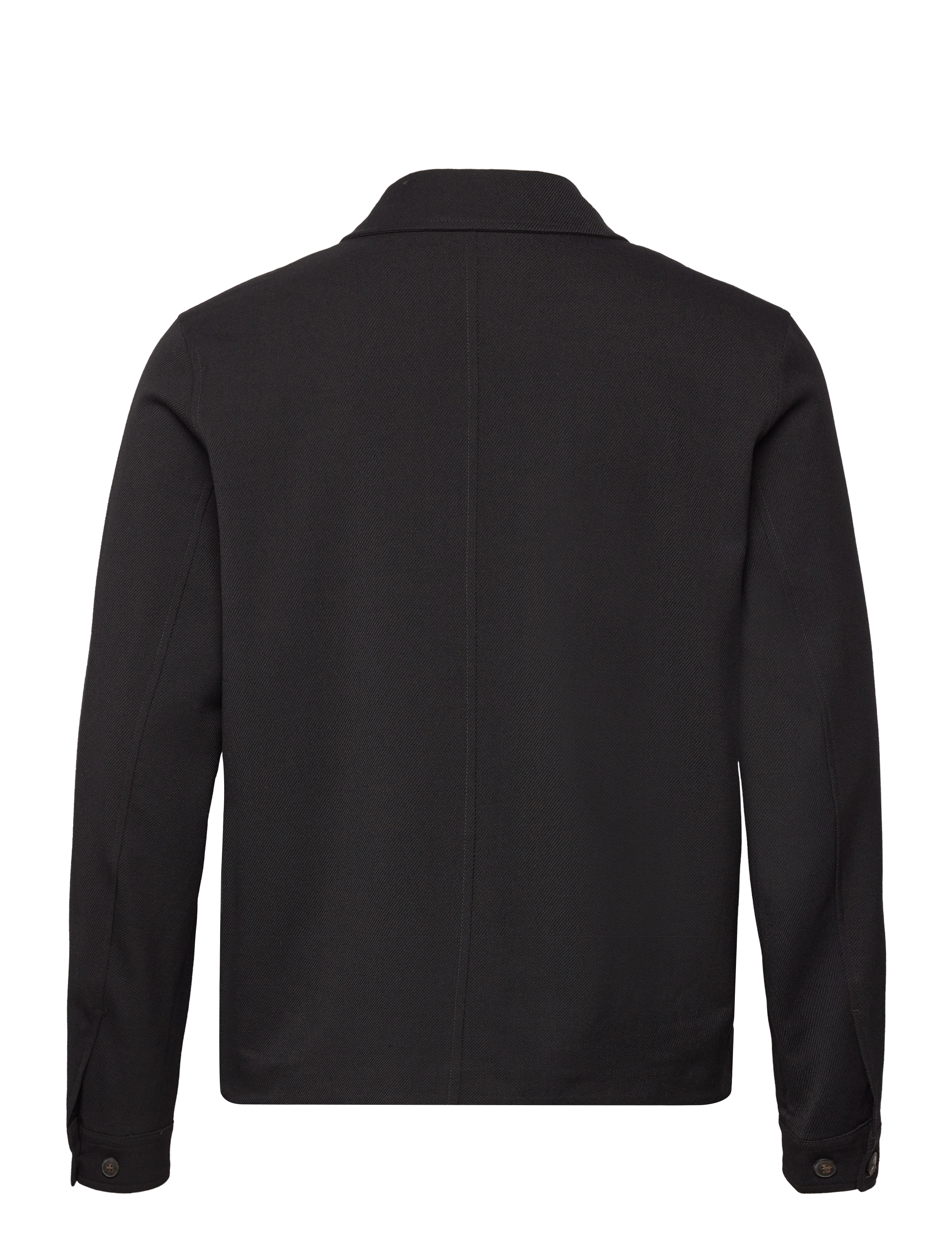 Les Deux - Como Mélange Coach Jacket - black melange - 1