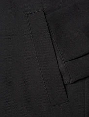 Les Deux - Como Mélange Coach Jacket - spring jackets - black melange - 3