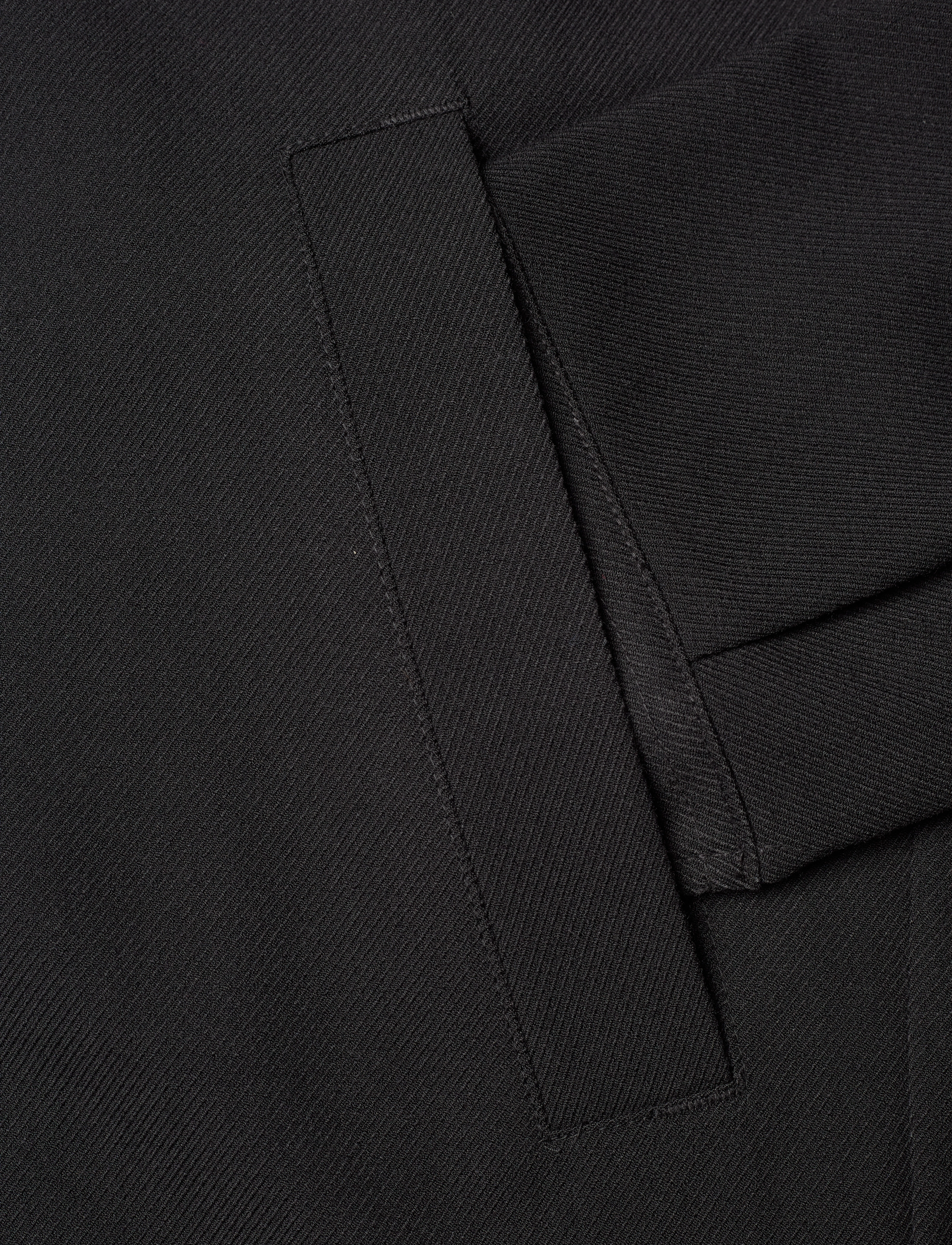 Les Deux - Como Mélange Coach Jacket - black melange - 3