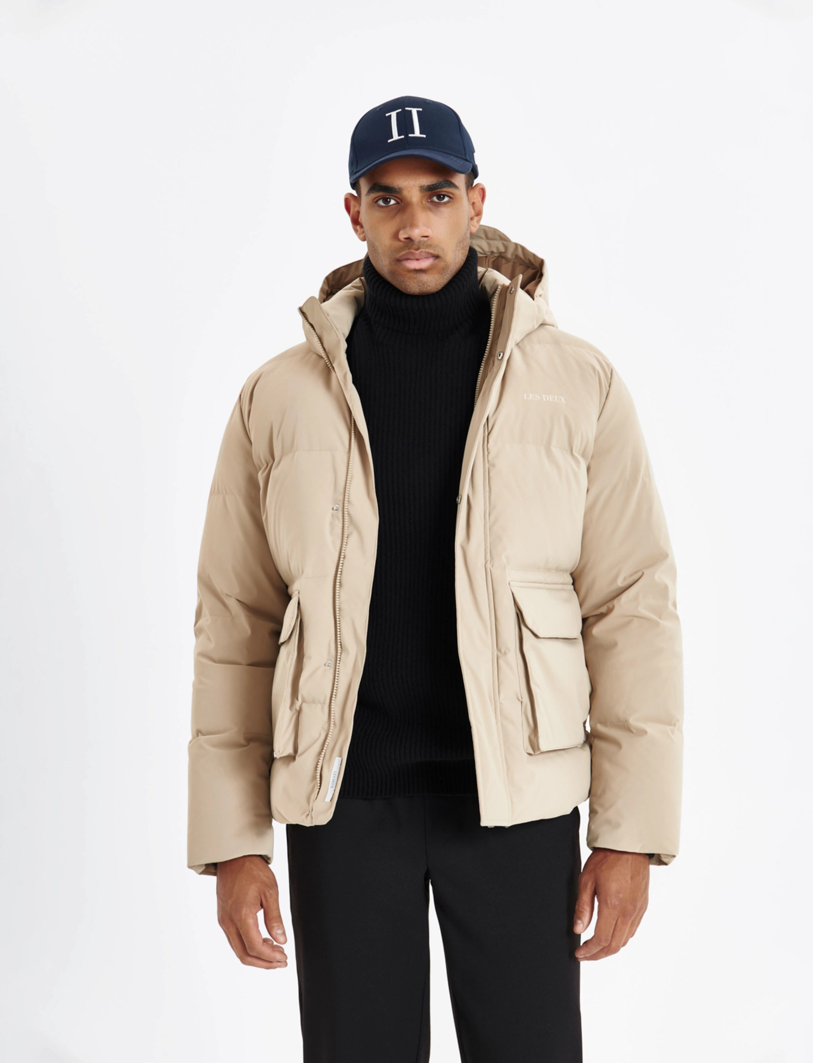 Les Deux - Maddox Down Jacket 2.0 - dark sand - 2