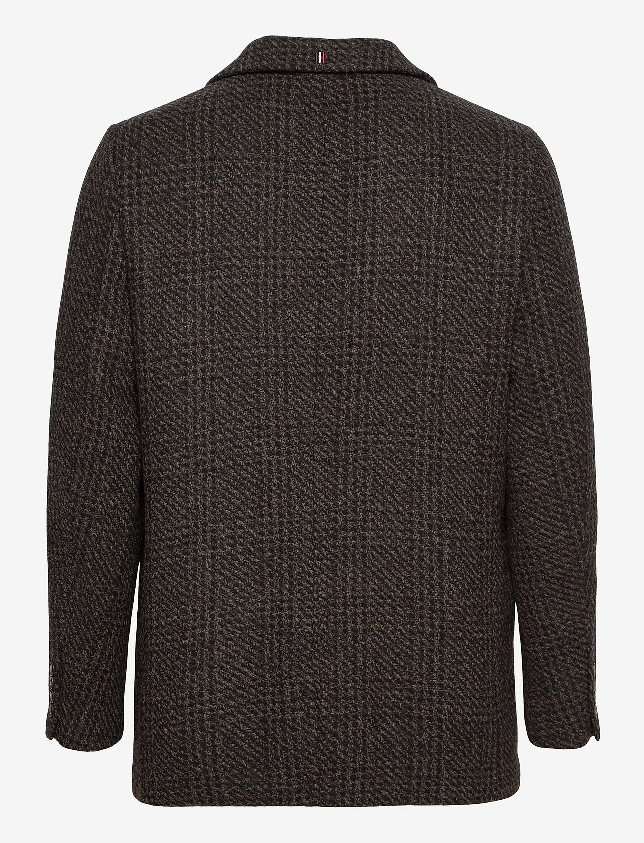 Les Deux - Montgomery Check Wool Coat - black/brown/grey check - 1