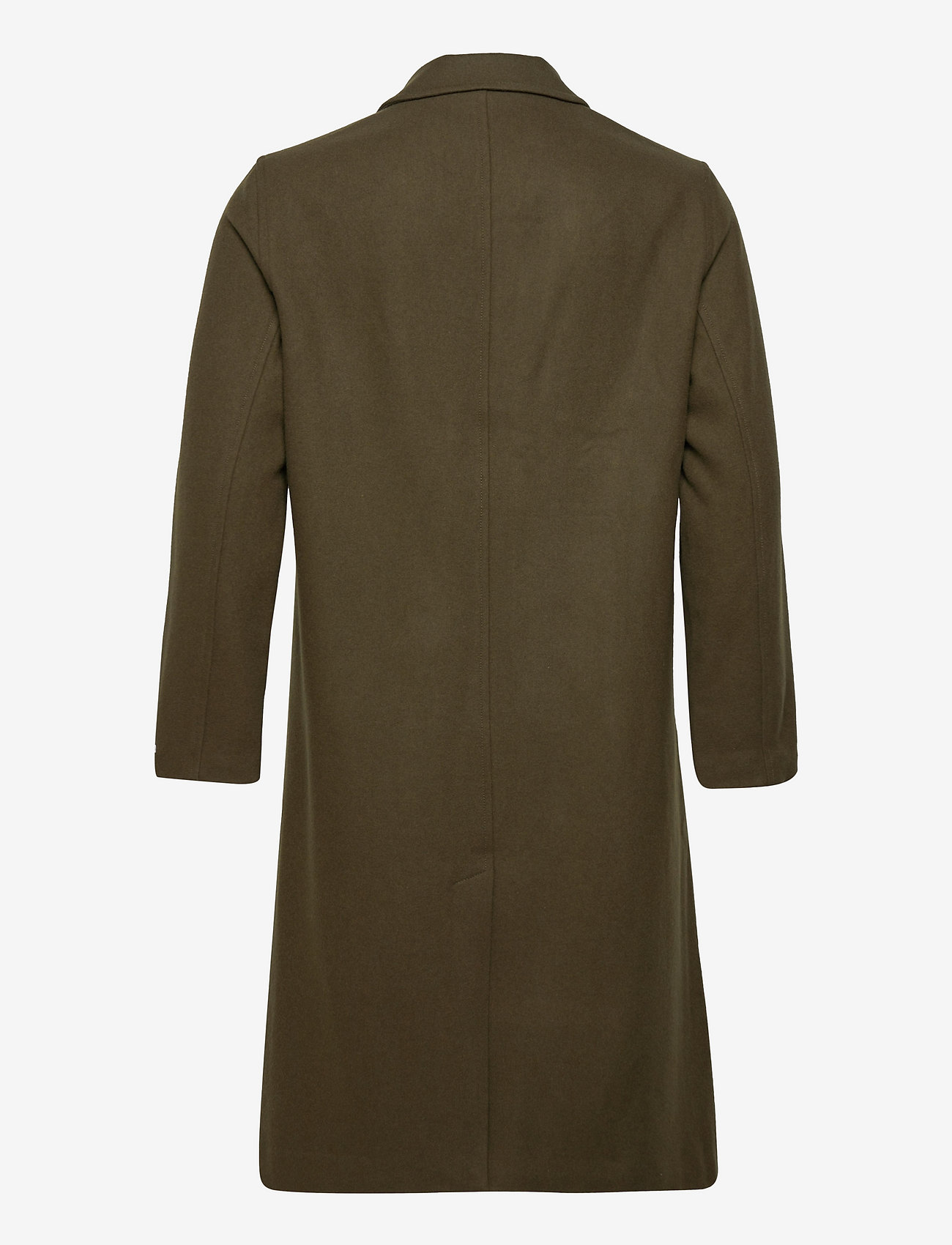 Les Deux - Morgan Wool Car Coat - olive night - 1
