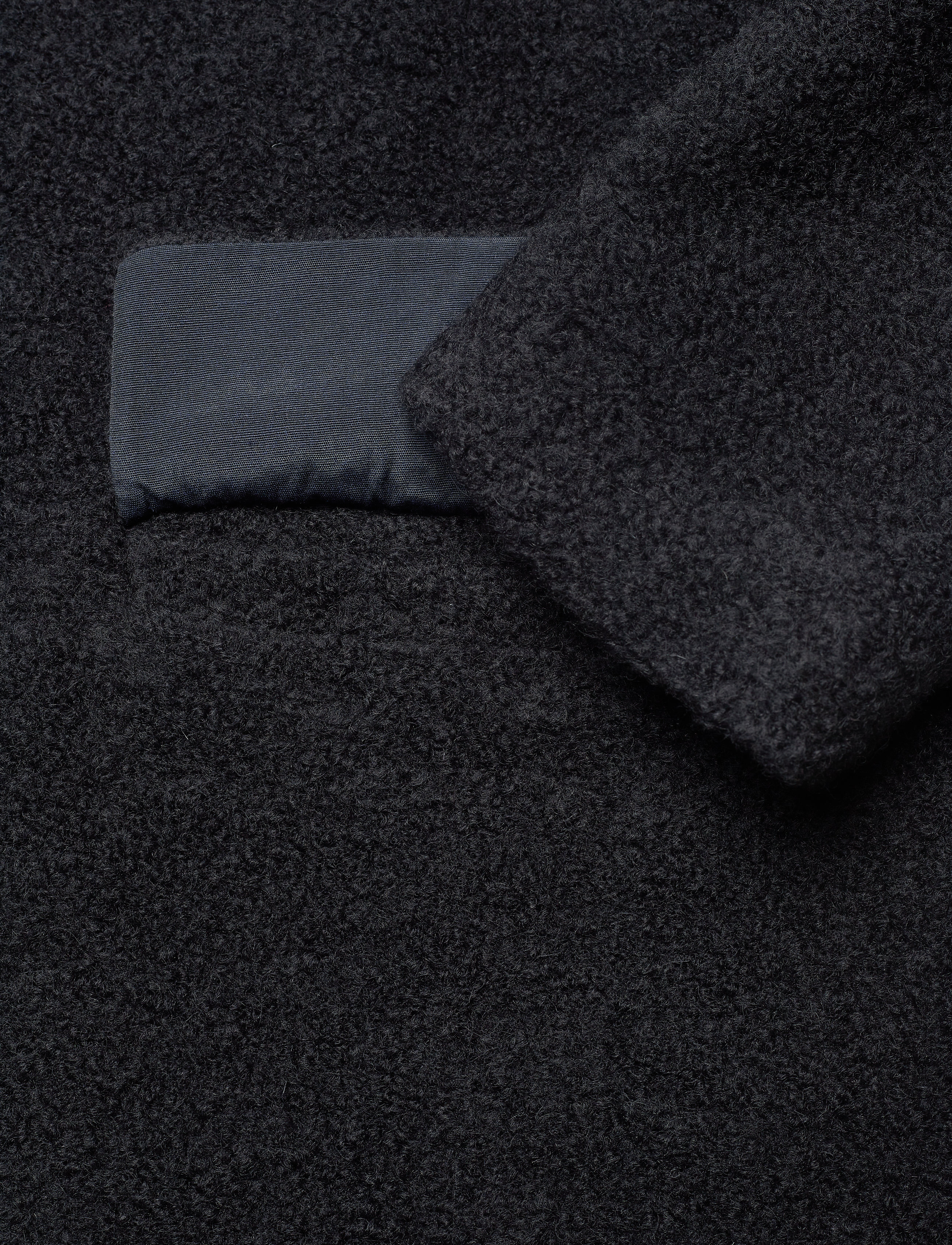 Les Deux - Milo Bouclé Coat - dark navy - 5