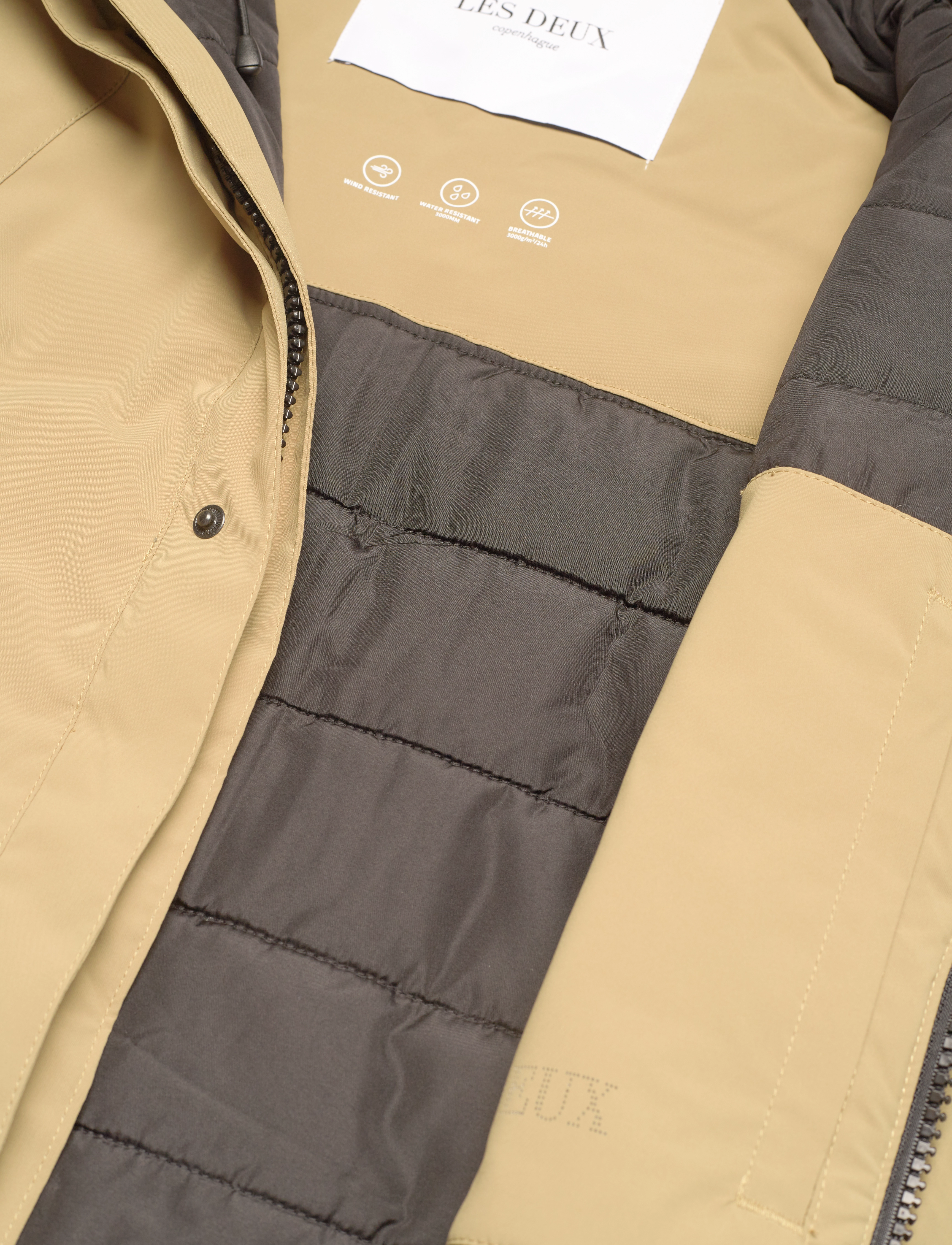 Les Deux - Charious 3.0 Parkacoat - lead gray - 4