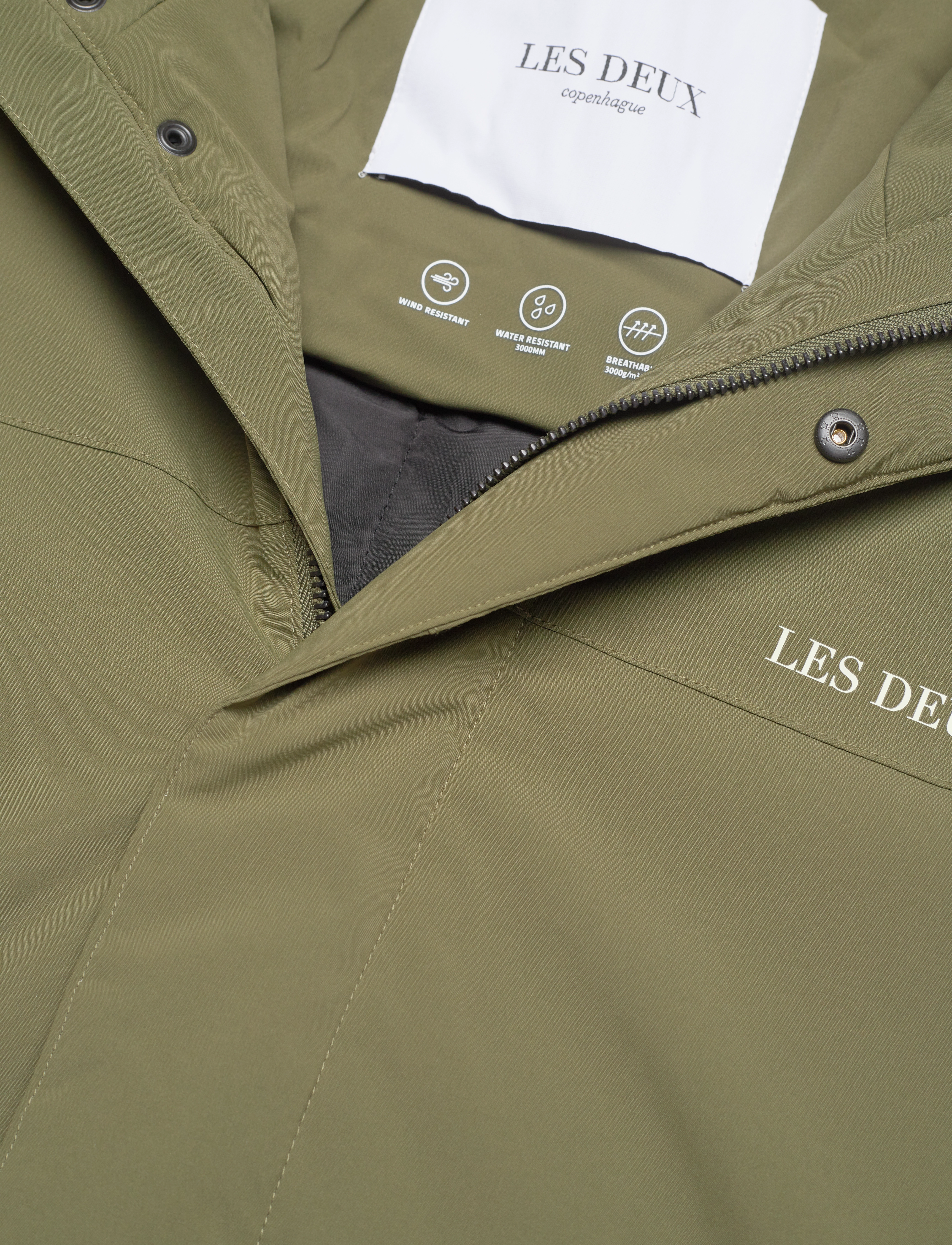 Les Deux - Damien 2.1 Jacket - olive night - 2