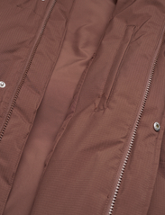 Les Deux - Madden Ripstop Puffer Parka Coat - Žieminės striukės - ebony brown - 5