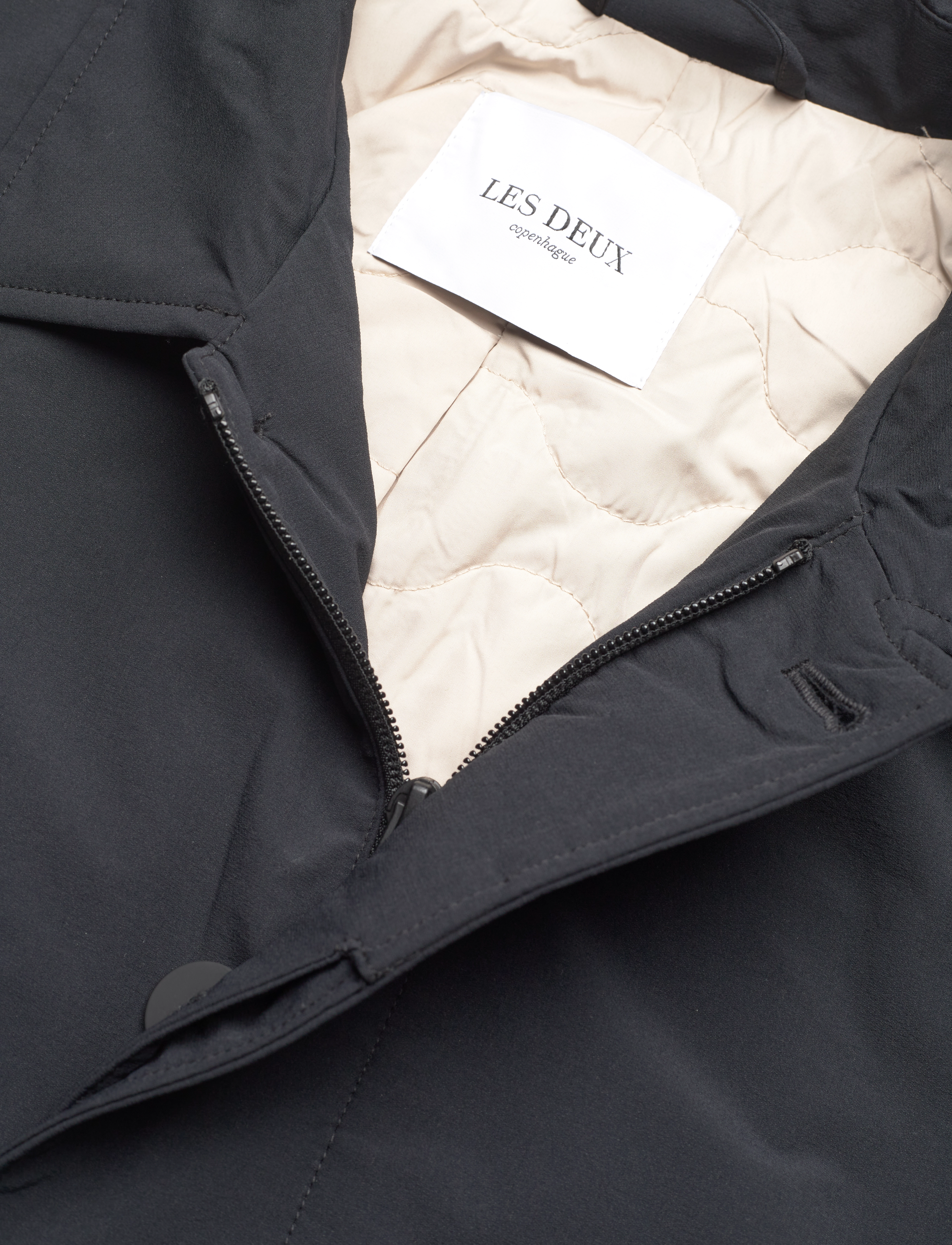 Les Deux - Malcolm Padded Coat 2.0 - black - 3