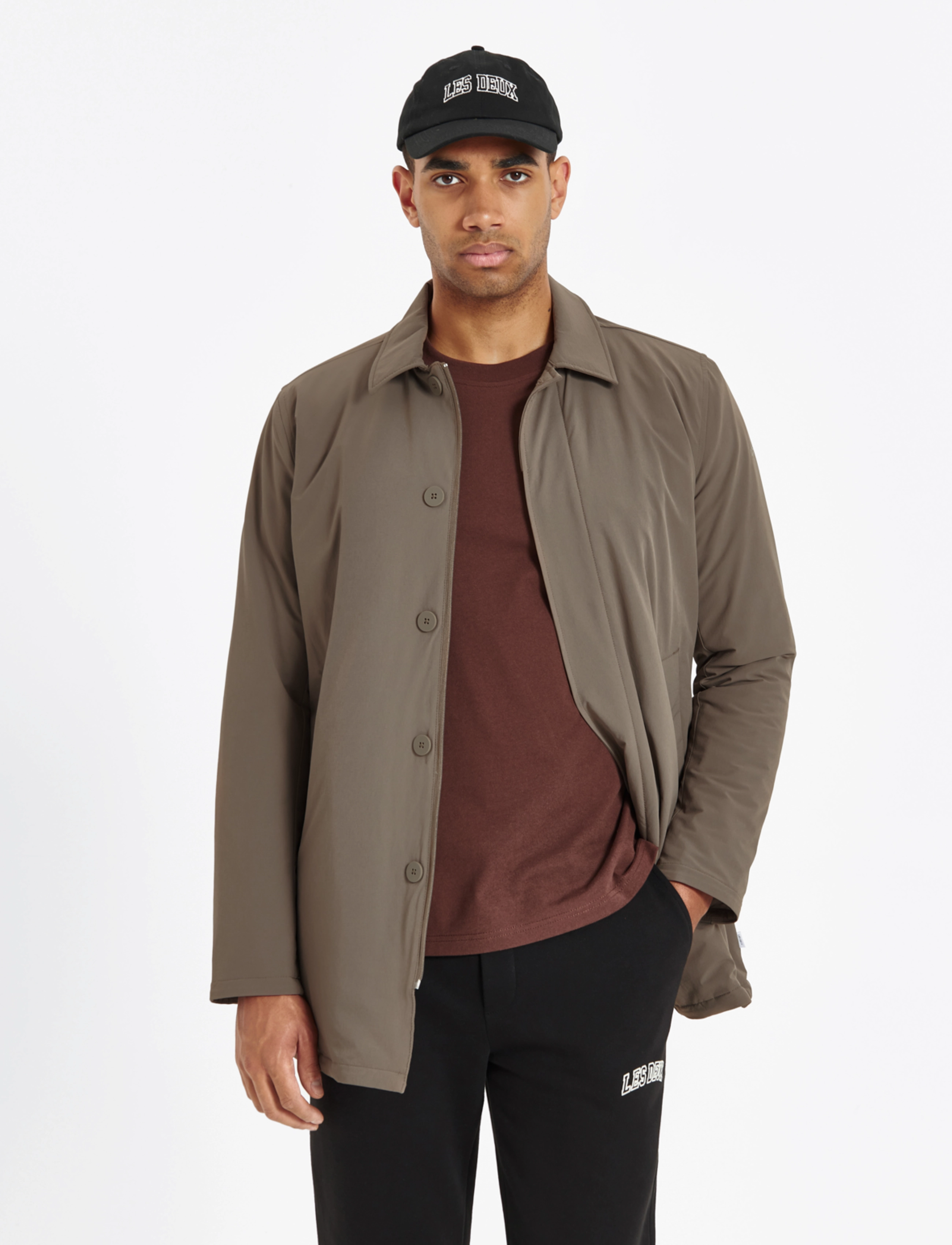 Les Deux - Malcolm Padded Coat 2.0 - mountain grey - 2