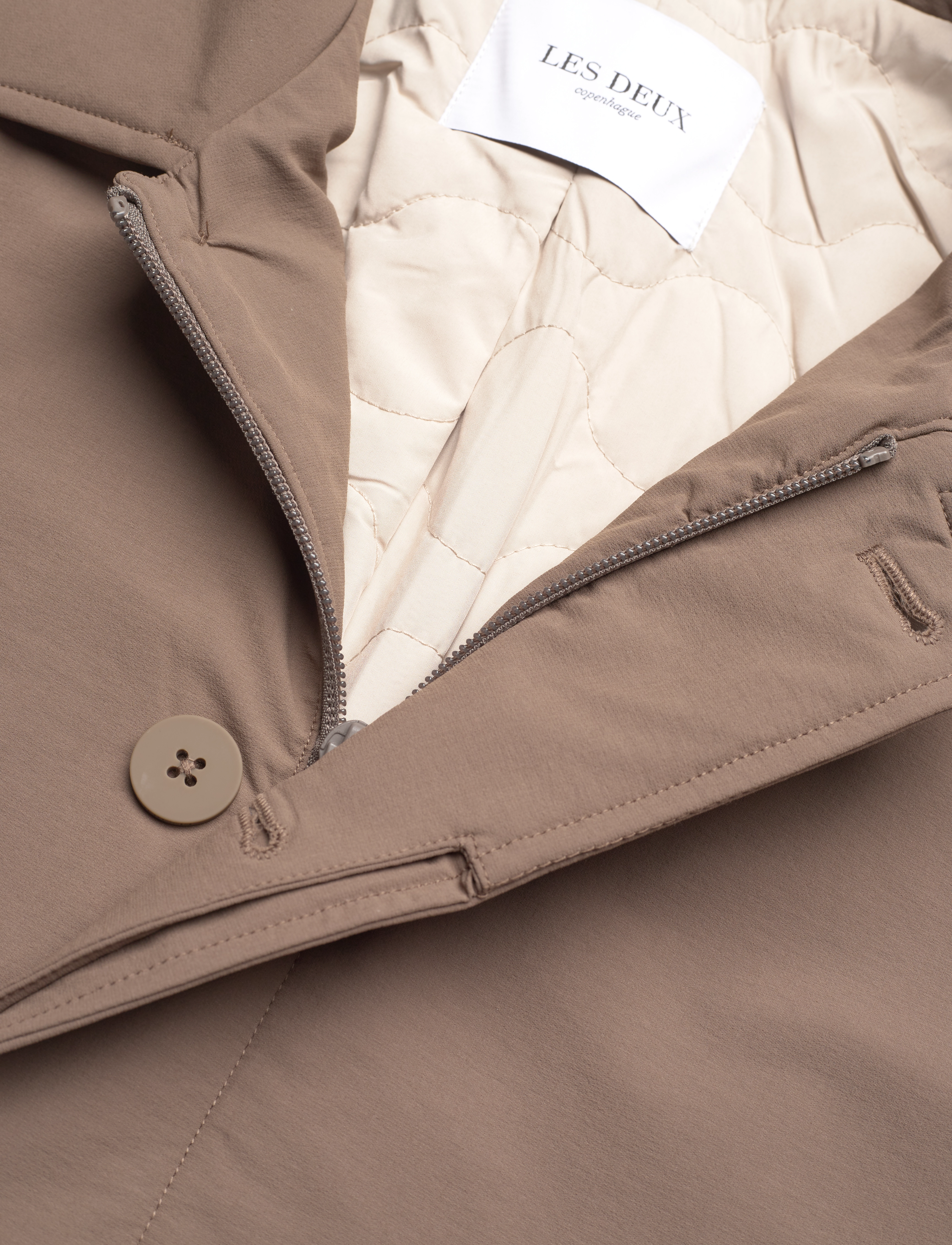 Les Deux - Malcolm Padded Coat 2.0 - mountain grey - 3