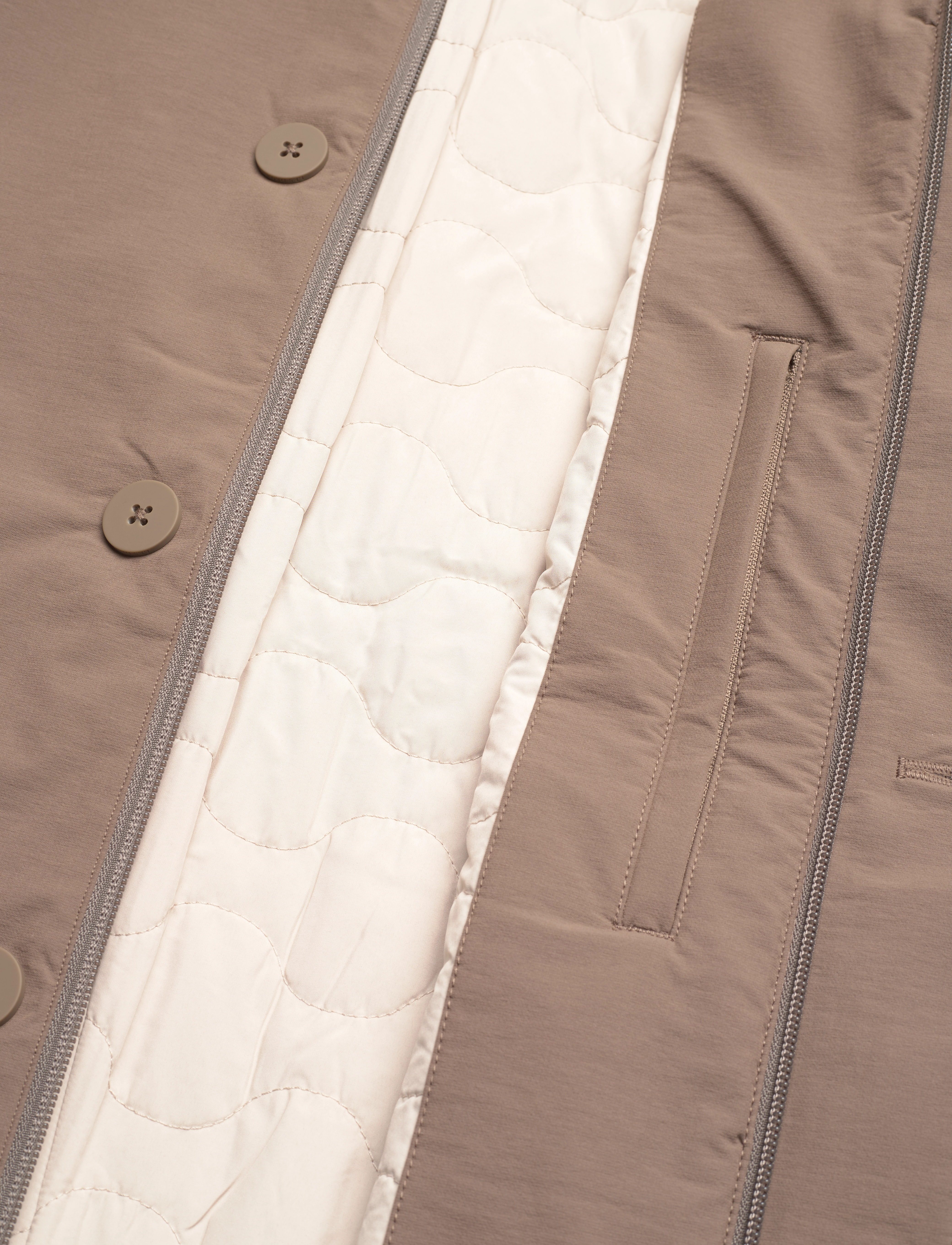 Les Deux - Malcolm Padded Coat 2.0 - mountain grey - 5