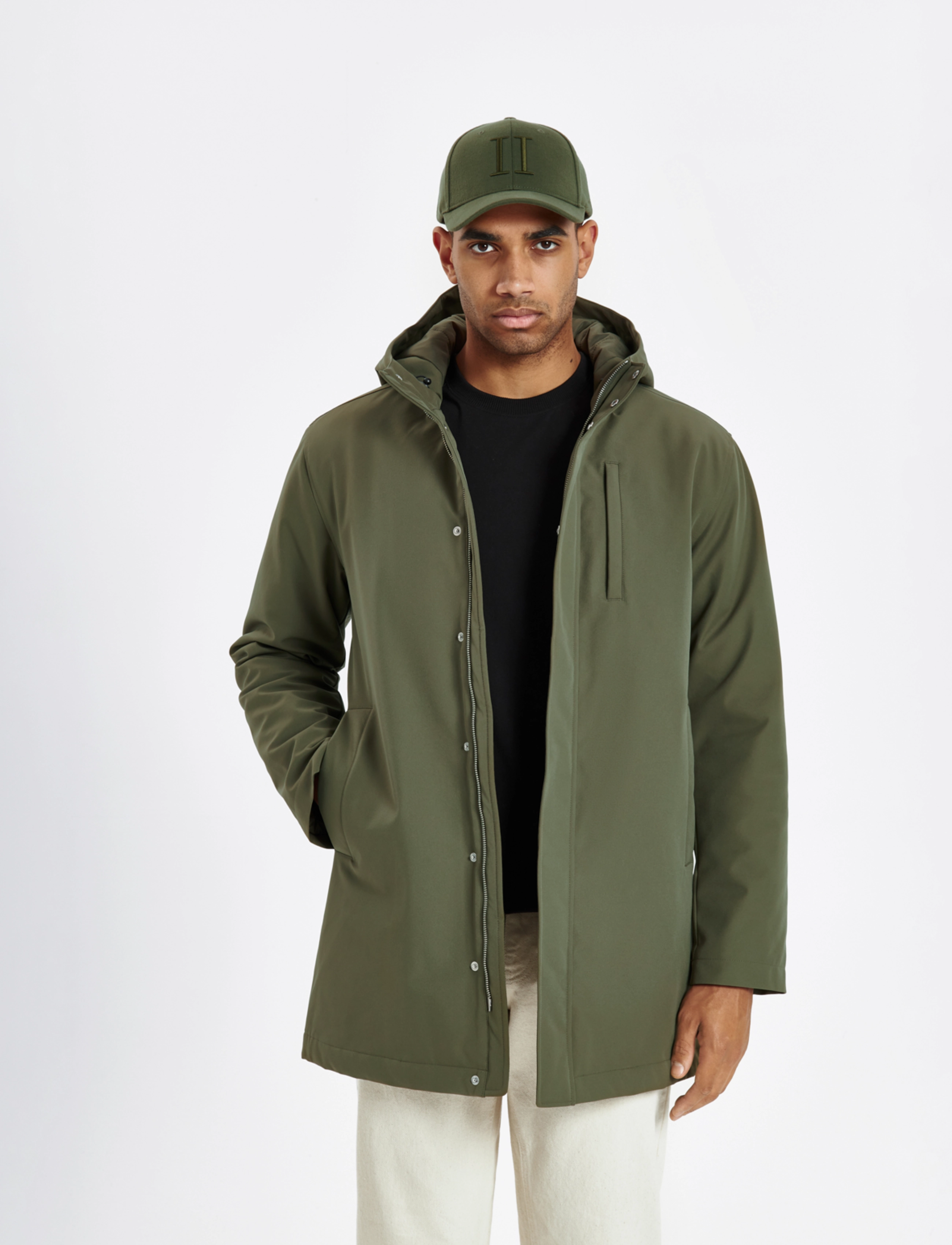 Les Deux - Malone Coat 2.0 - olive night - 2