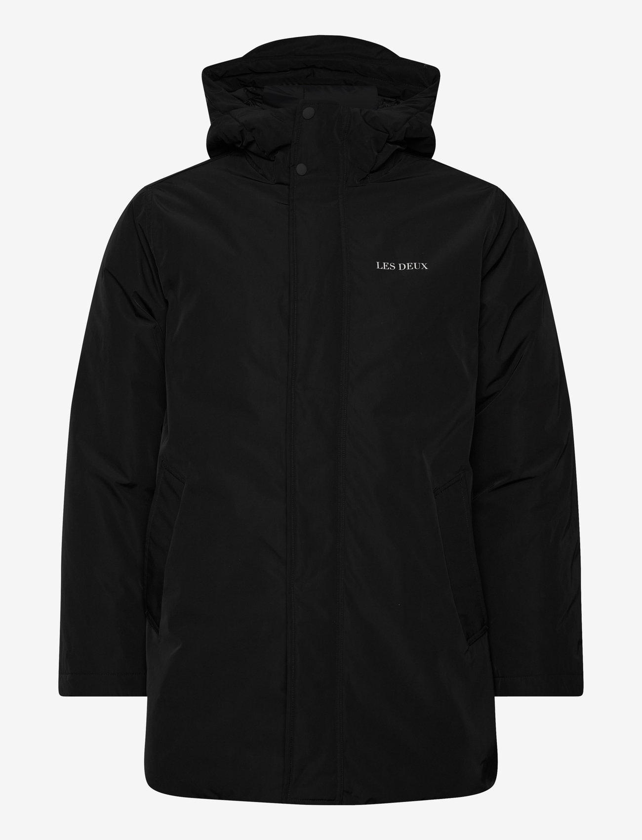 Les Deux - Darius Coat - outerwear - black - 0