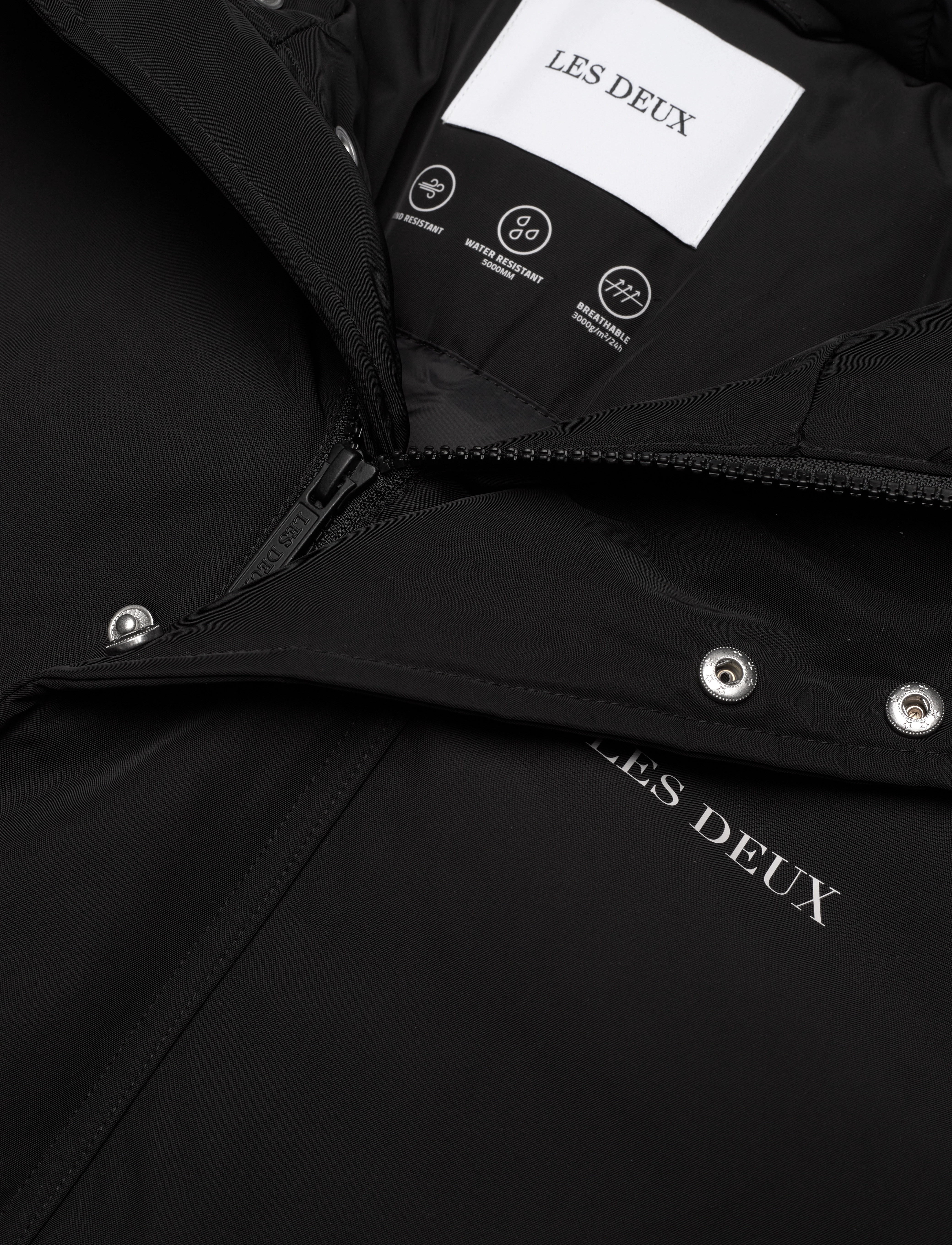 Les Deux - Darius Coat - black - 2