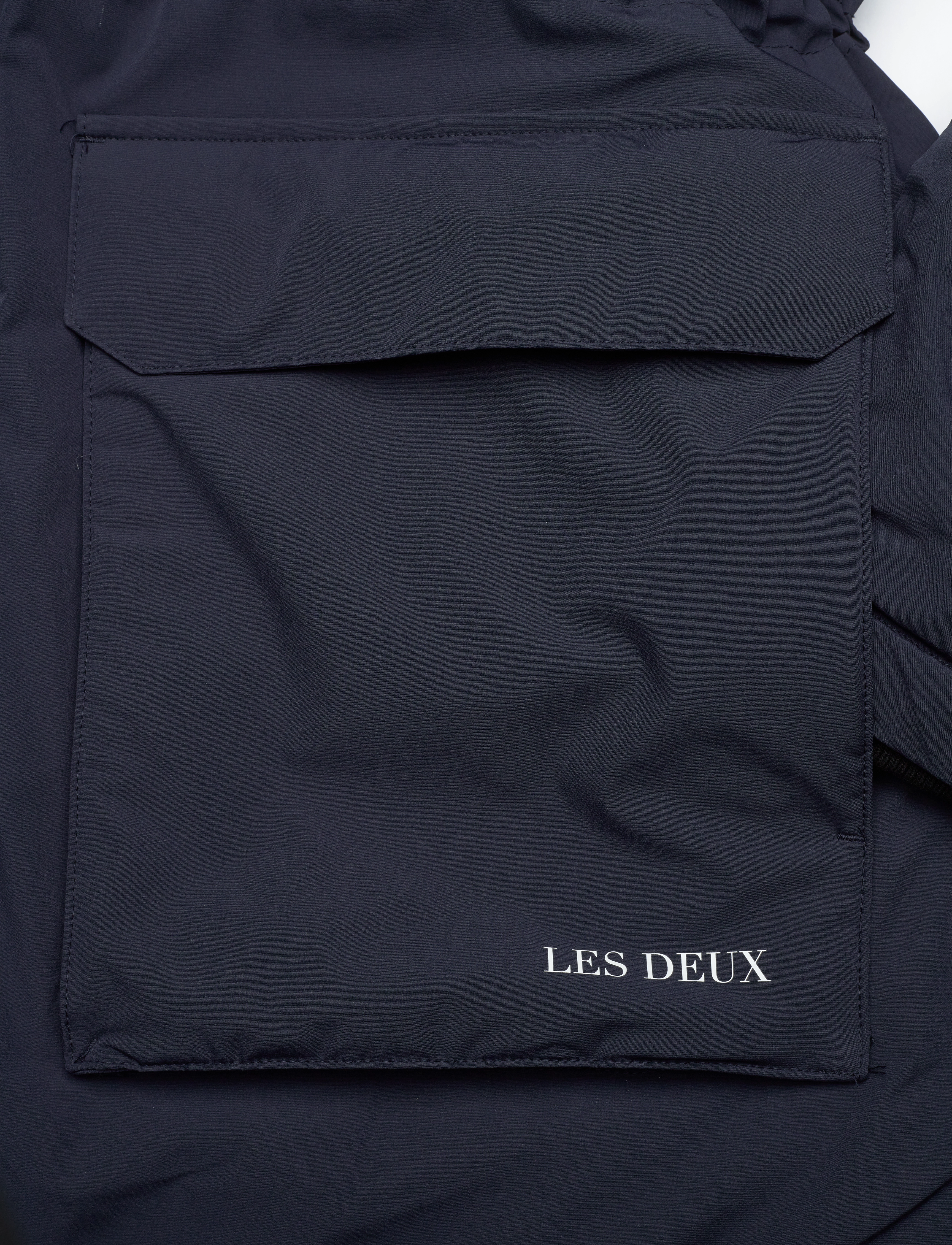 Les Deux - Channing Padded Parka Coat - vinterjakker - dark navy - 5