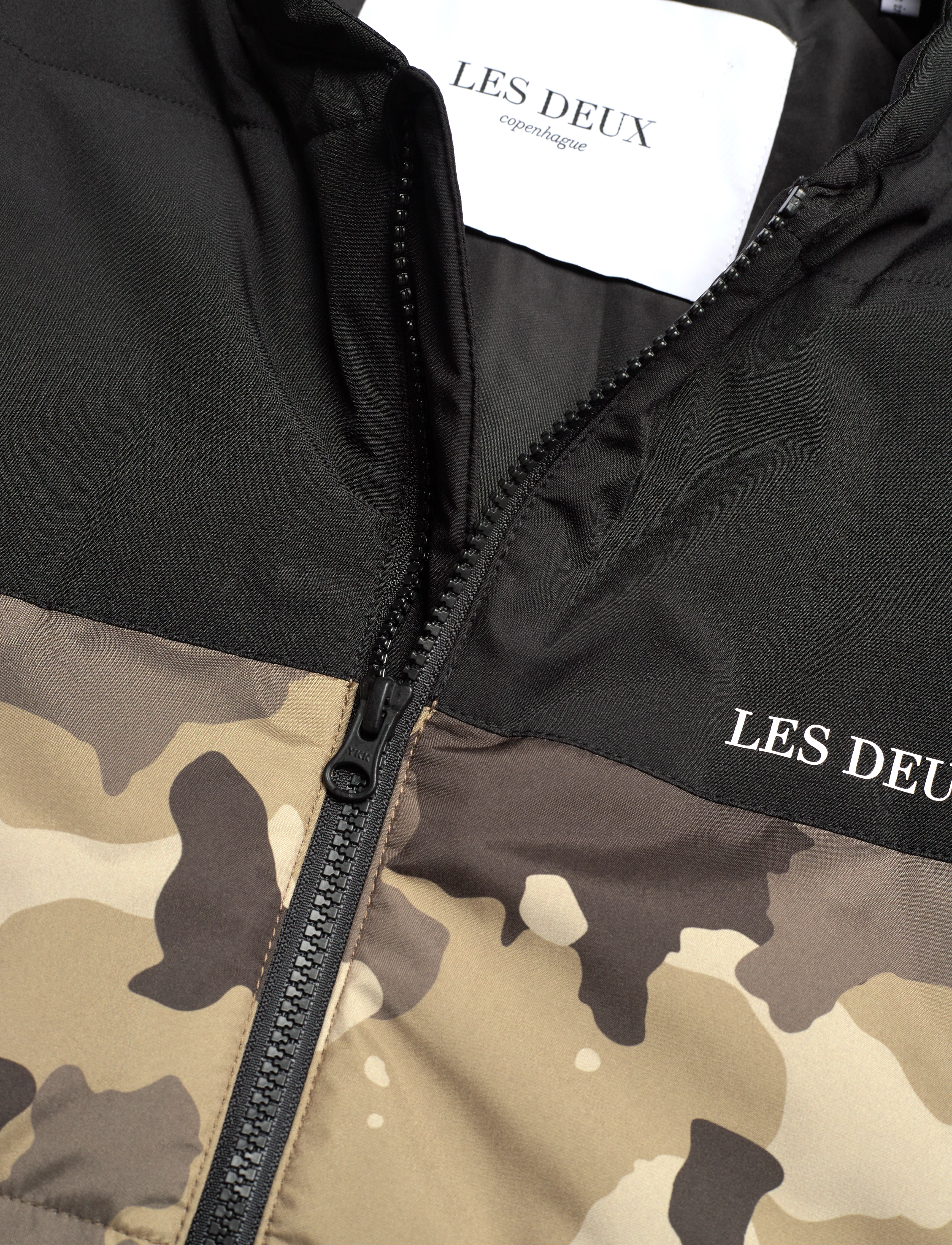 Les Deux - Martielle 3.1 Vest - mountain grey camouflage/black - 5