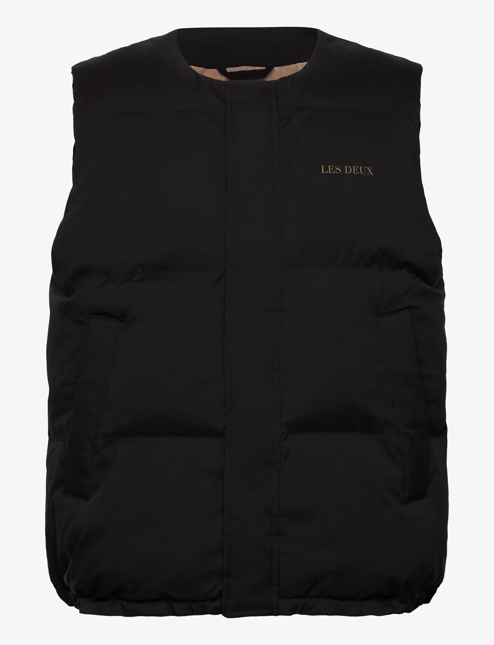 Les Deux - Montreal Puffer Vest - västar - black - 0