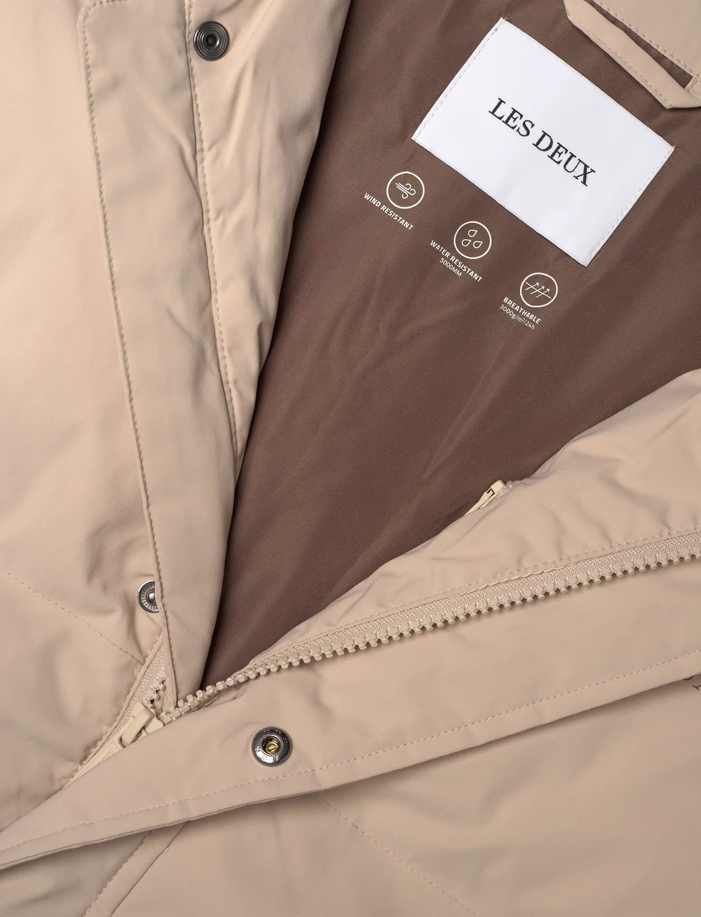 Les Deux - Montreal Puffer Vest - westen - light desert sand - 2