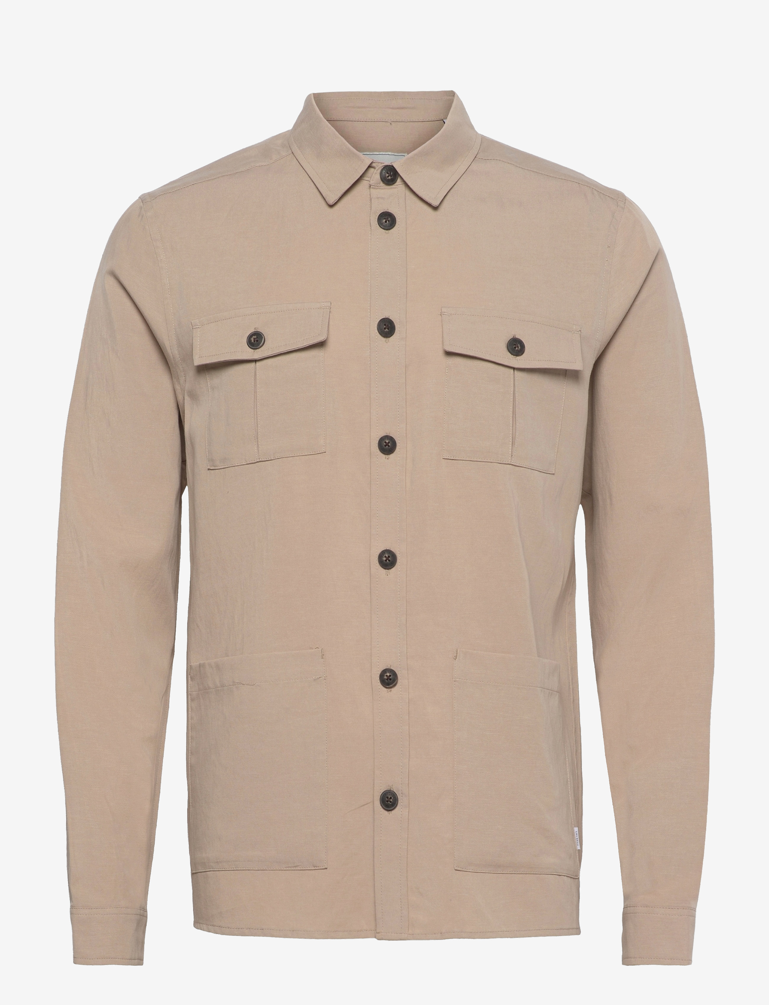 Les Deux - Howard Linen-Tencel Hybrid - dark sand - 0