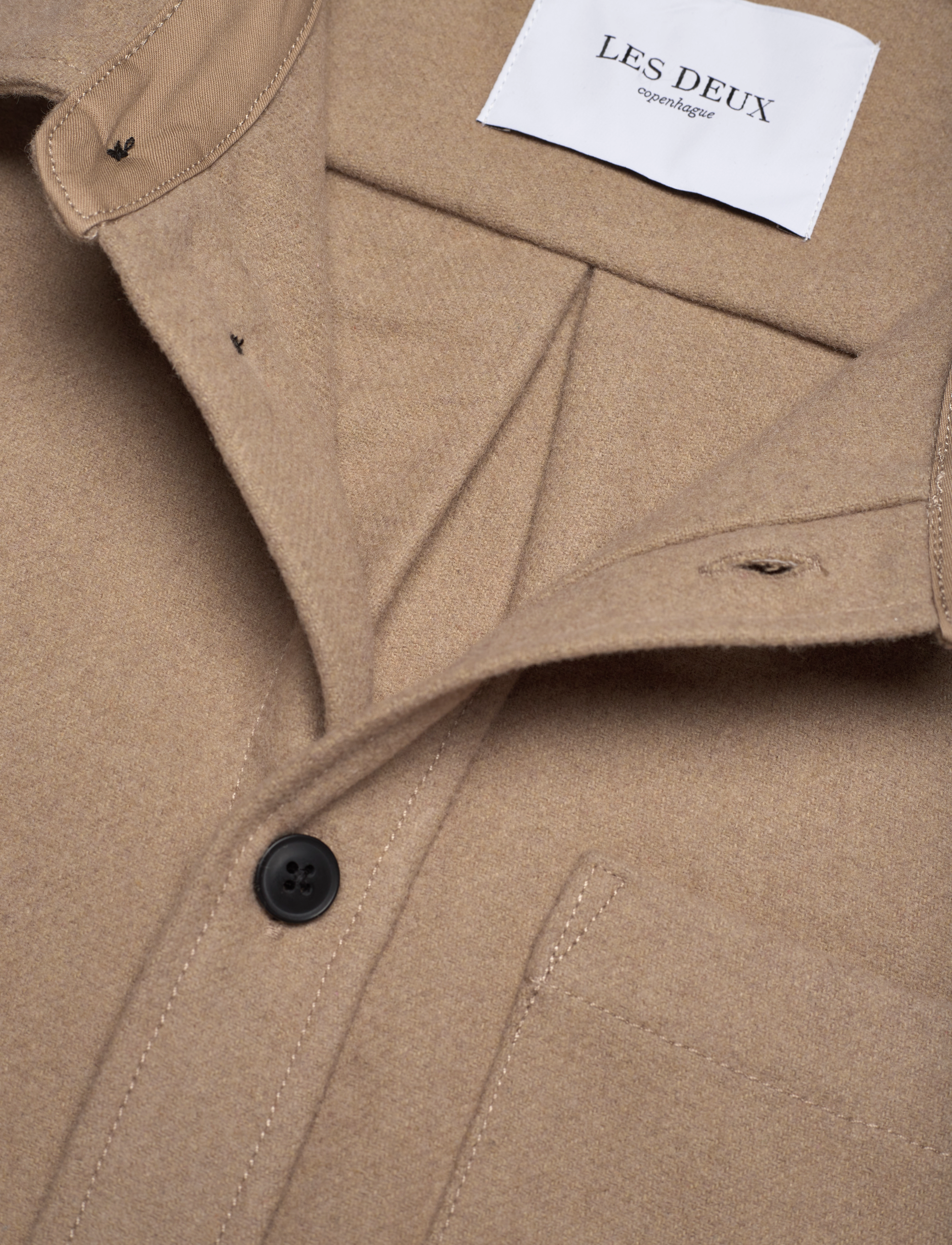 Les Deux - Jason Wool Hybrid - dark sand - 3